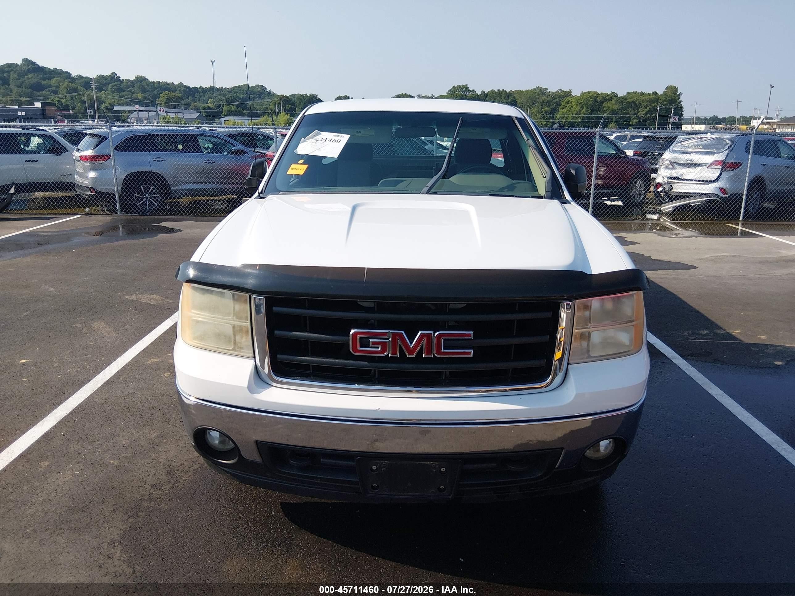 2008 Gmc Sierra 1500 Work Truck White vin: 1GTEC14C78Z900568