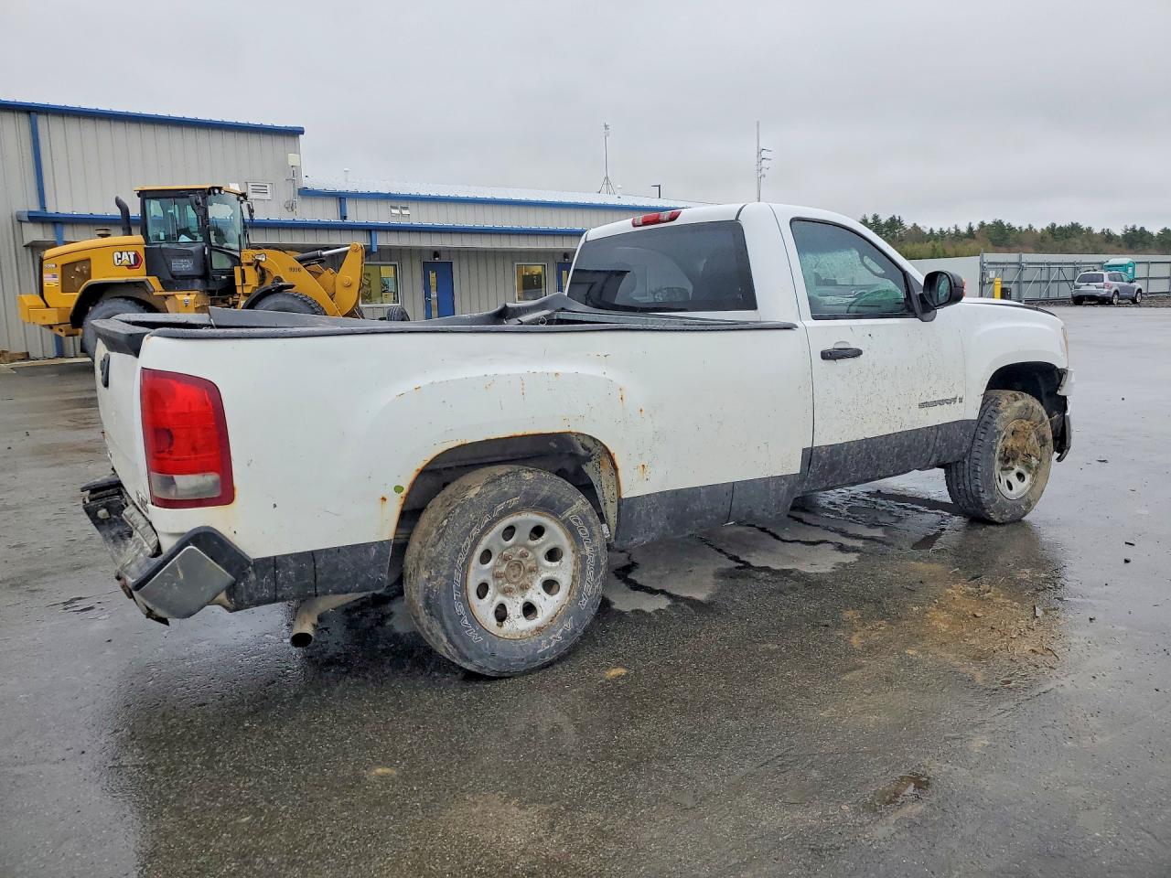 2008 Gmc Sierra C1500 Белый vin: 1GTEC14C98Z900331