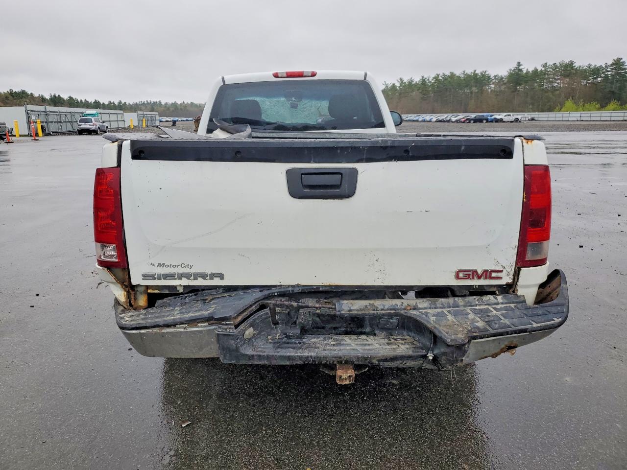2008 Gmc Sierra C1500 Белый vin: 1GTEC14C98Z900331