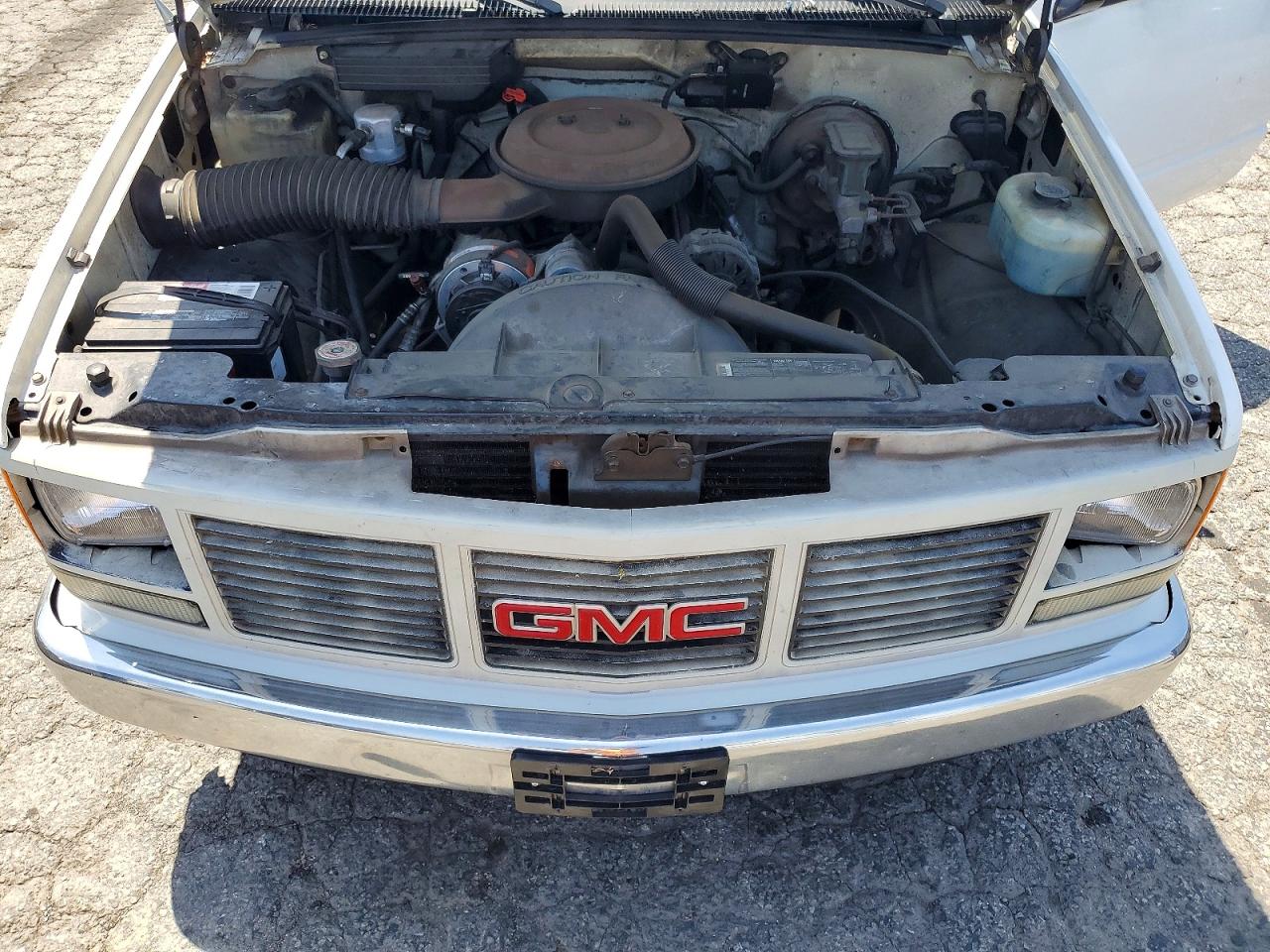 1993 Gmc Sierra C1500 White vin: 1GTEC14H1PZ524346