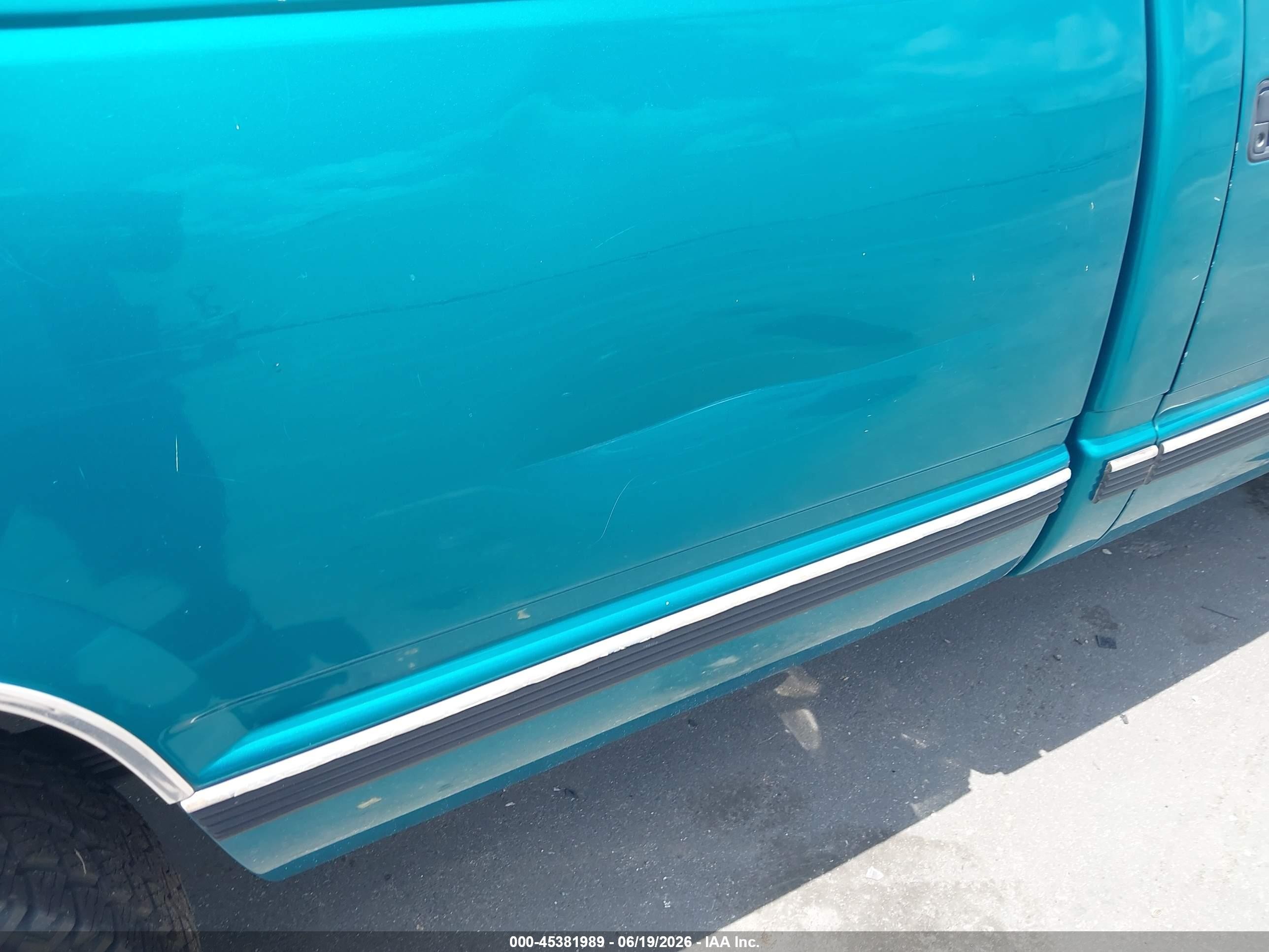 1995 Gmc Sierra C1500 Green vin: 1GTEC14H4SZ508148