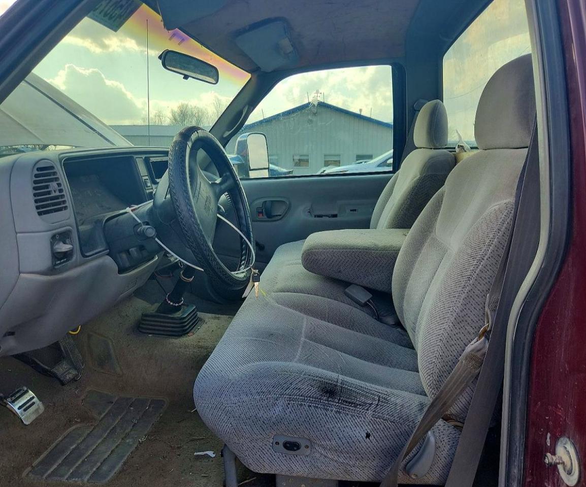 1995 Gmc Sierra C1500 Burgundy vin: 1GTEC14H4SZ527069