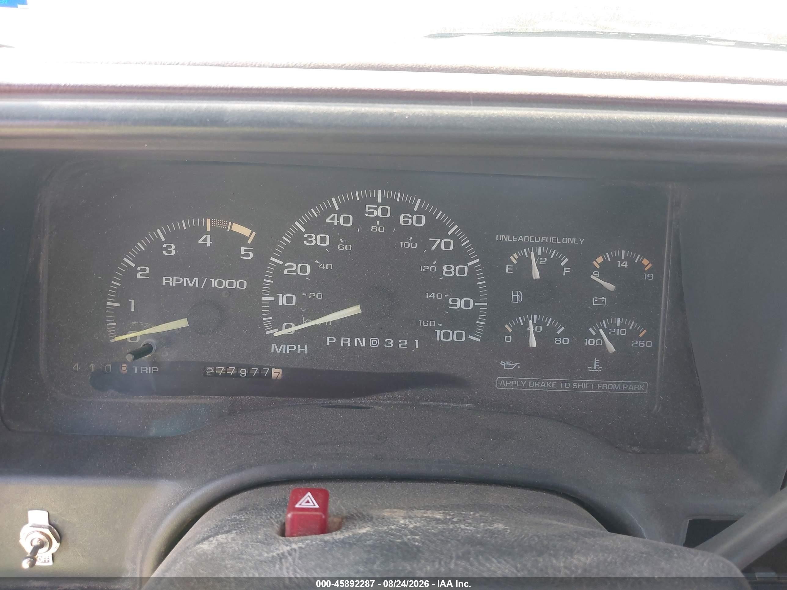 1995 Gmc Sierra C1500 Maroon vin: 1GTEC14H7SZ551351