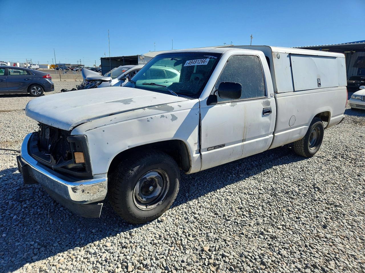 1994 Gmc Sierra C1500 White vin: 1GTEC14HXRE543195