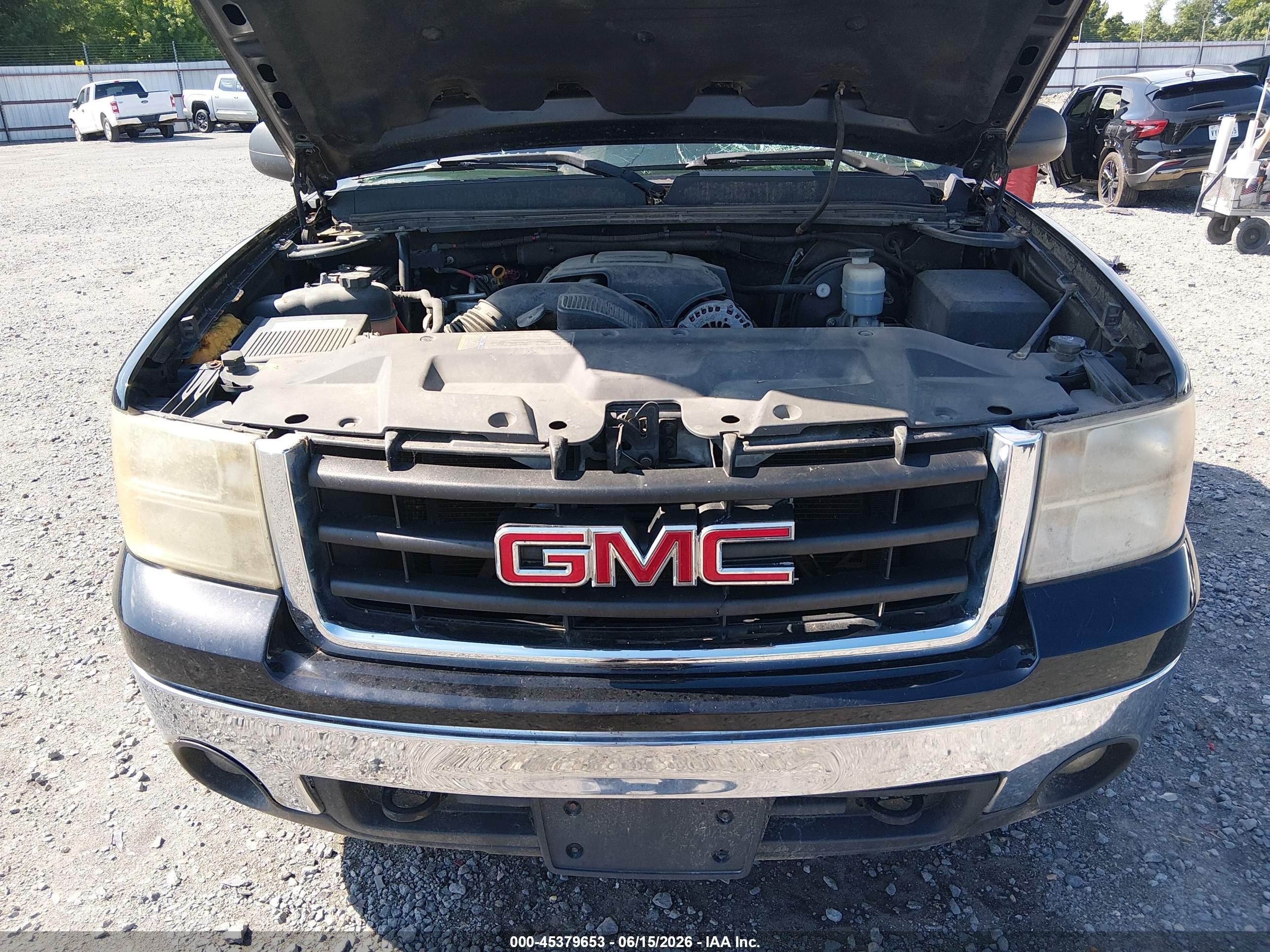 2008 Gmc Sierra 1500 Sle1 Black vin: 1GTEC14J18Z308369