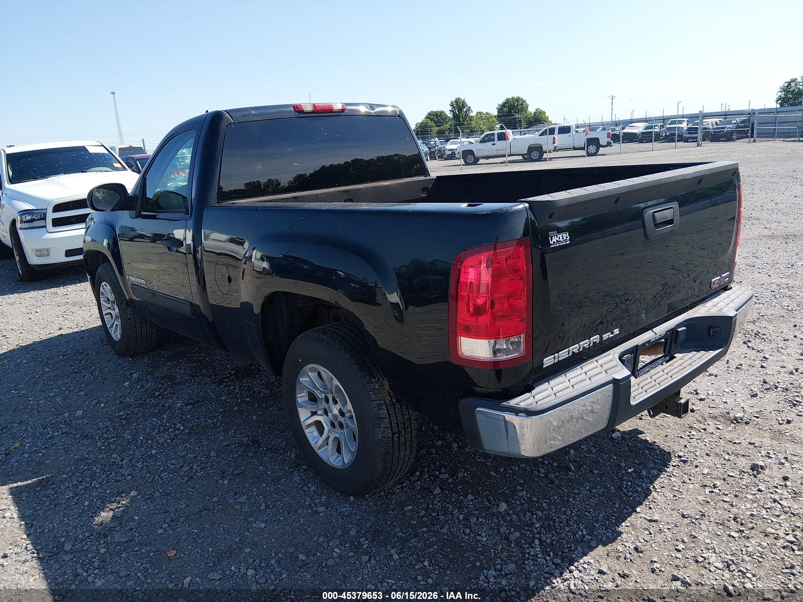 2008 Gmc Sierra 1500 Sle1 Black vin: 1GTEC14J18Z308369