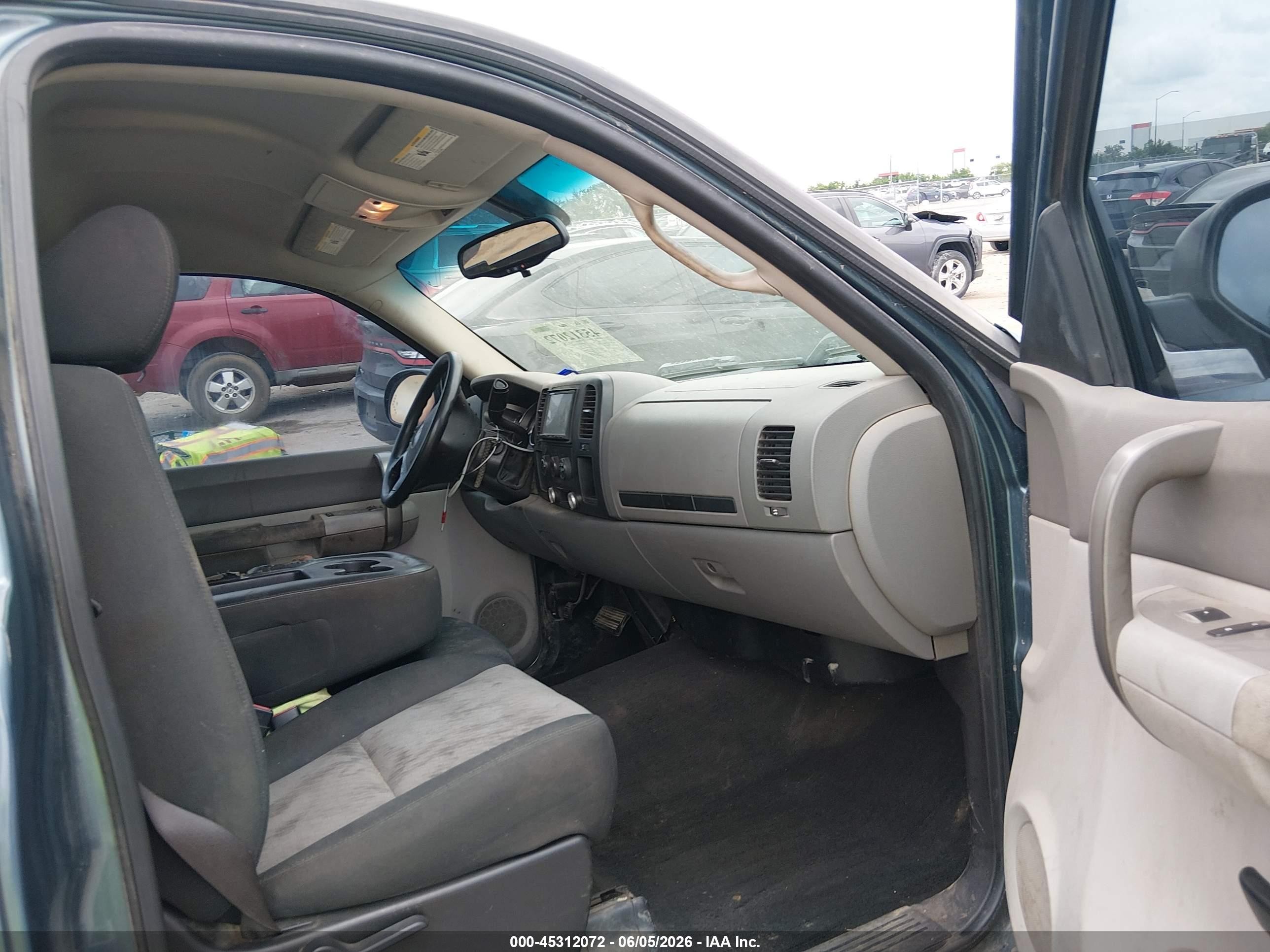 2008 Gmc Sierra 1500 Work Truck Blue vin: 1GTEC14J68Z157478