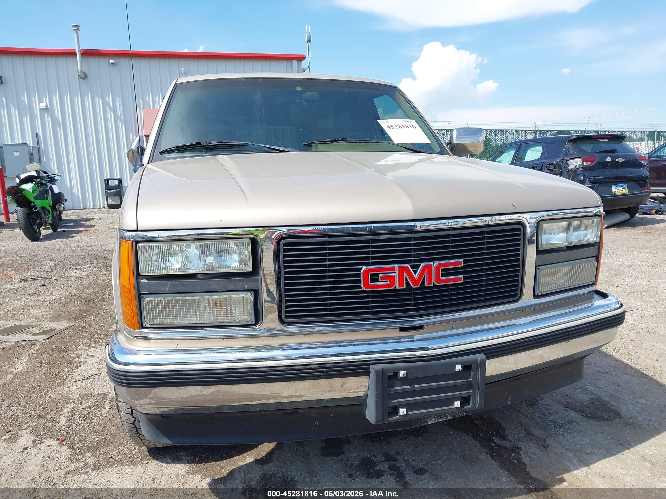 1993 Gmc Sierra C1500 Tan vin: 1GTEC14K4PE548658