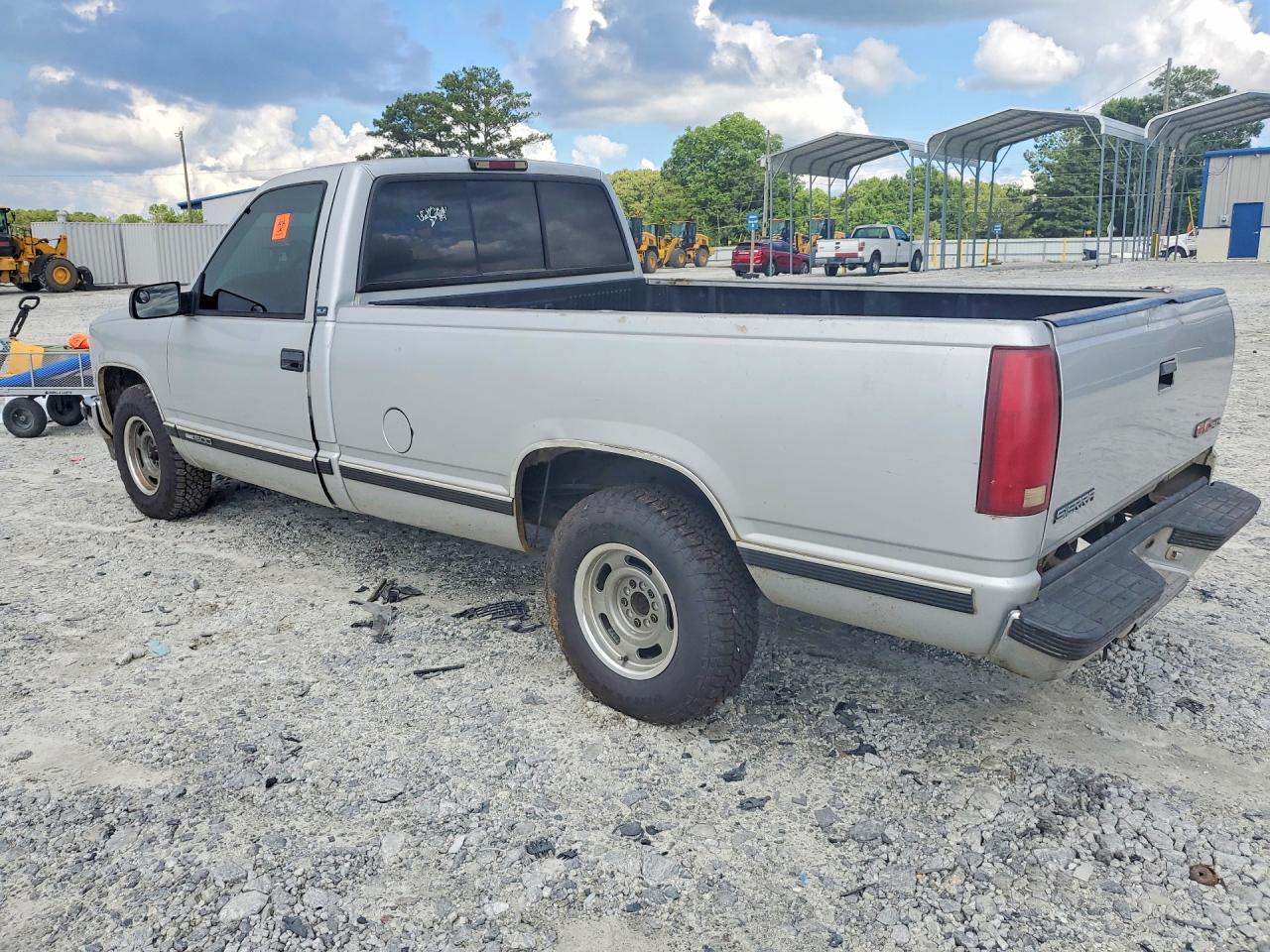 1997 Gmc Sierra C1500 Silver vin: 1GTEC14M7VZ512017