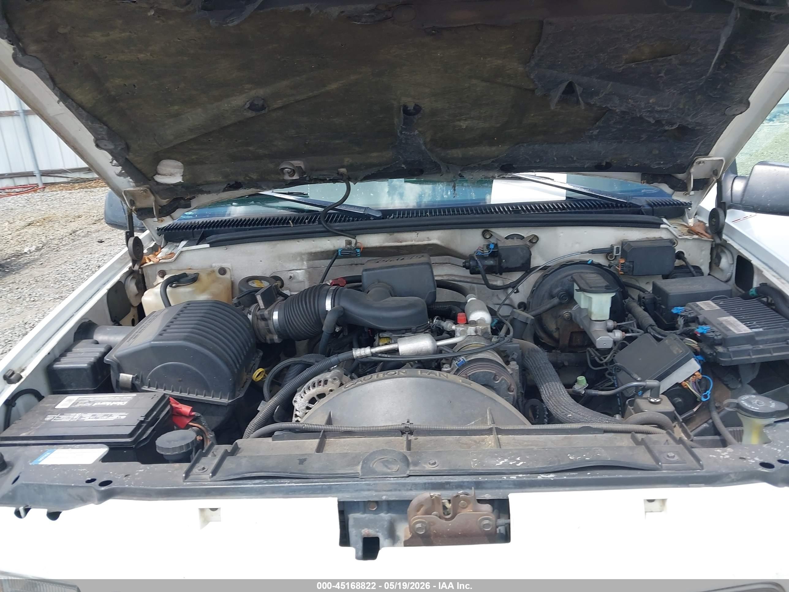 1998 Gmc Sierra 1500 Sl Wideside White vin: 1GTEC14M7WZ529403