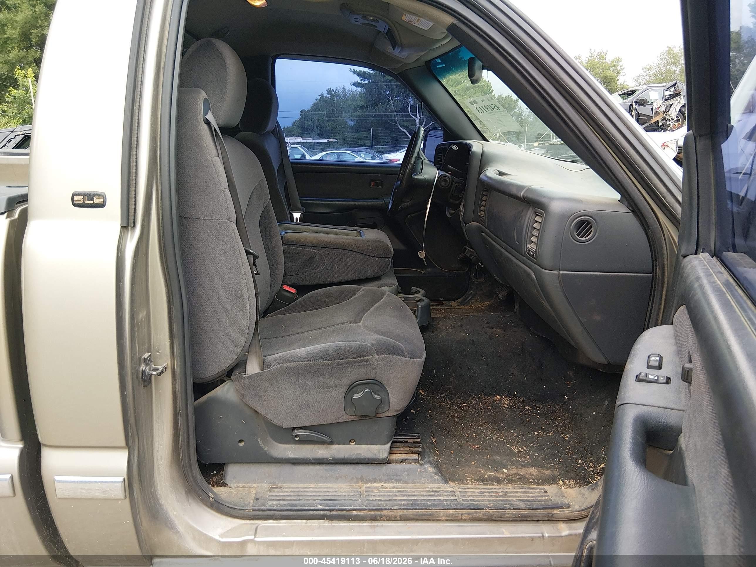 2002 Gmc Sierra 1500 Sle Tan vin: 1GTEC14T02Z124033
