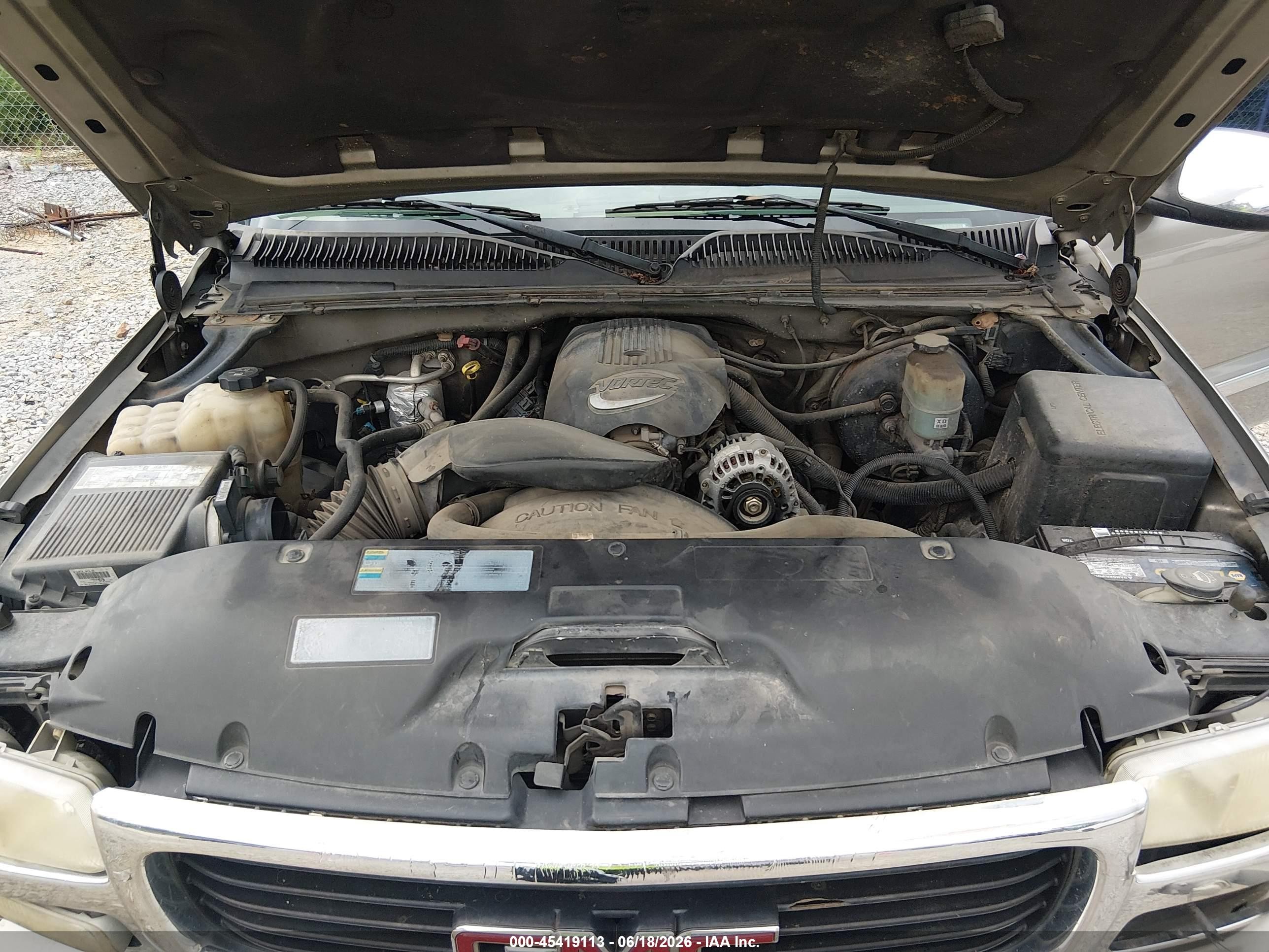 2002 Gmc Sierra 1500 Sle Tan vin: 1GTEC14T02Z124033