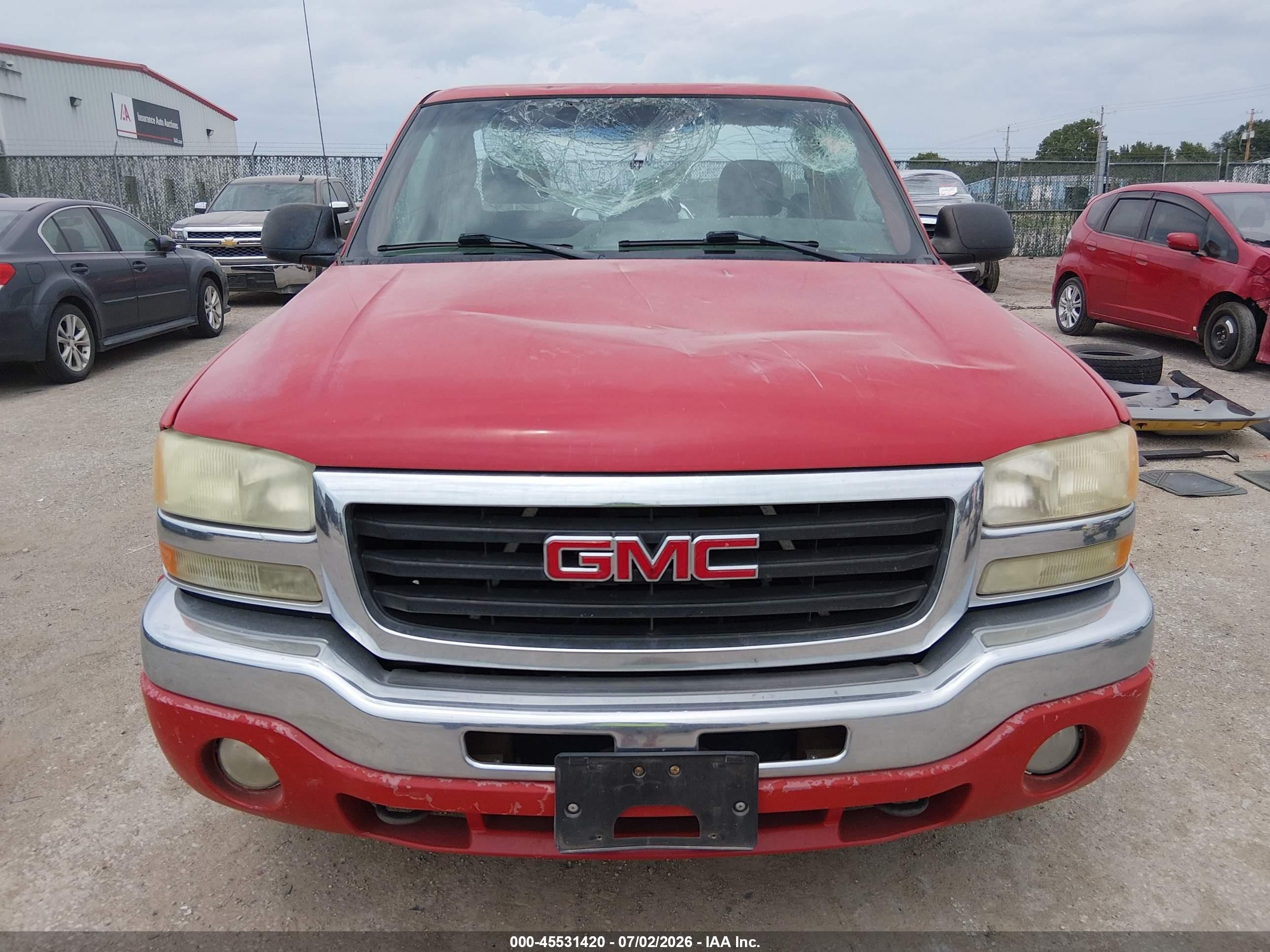 2003 Gmc Sierra 1500 Sle Красный vin: 1GTEC14T13Z249480