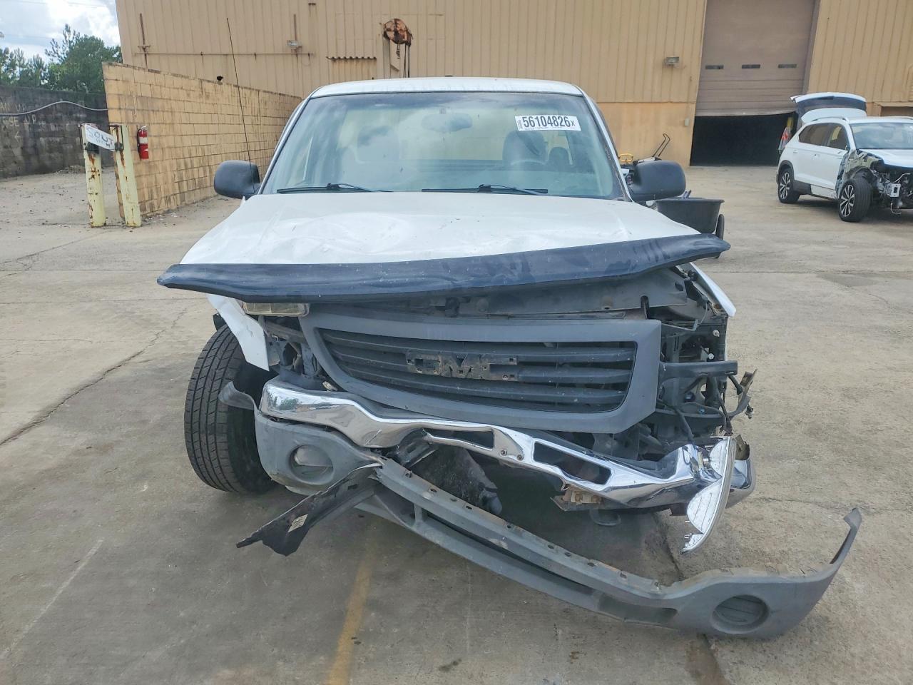 2004 Gmc New Sierra C1500 White vin: 1GTEC14T14Z295716