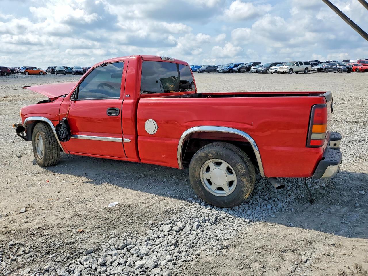 2004 Gmc New Sierra C1500 Red vin: 1GTEC14T34Z125230