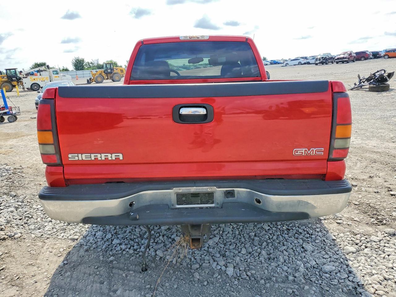 2004 Gmc New Sierra C1500 Red vin: 1GTEC14T34Z125230