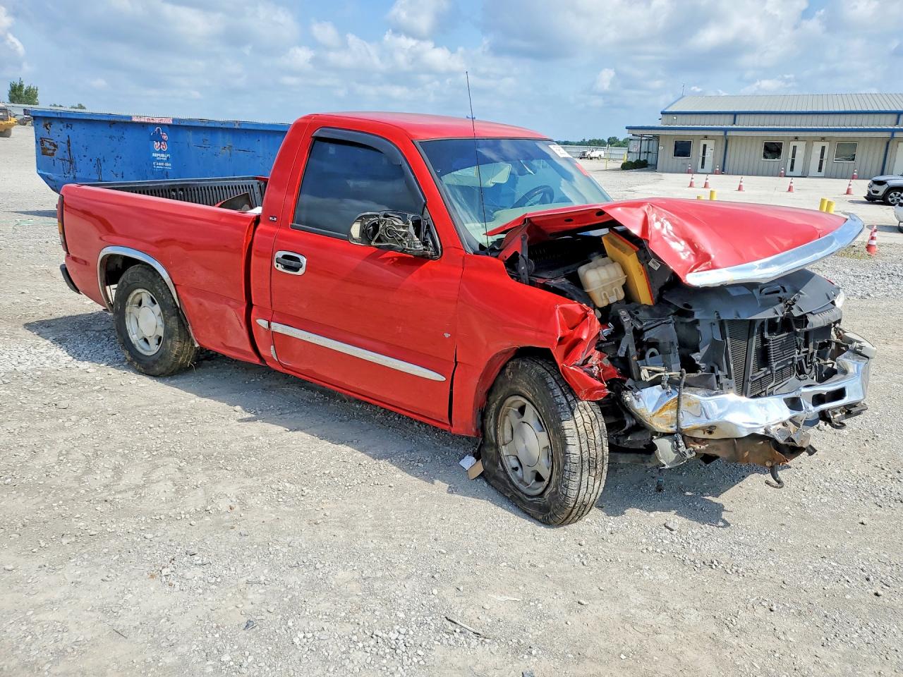 2004 Gmc New Sierra C1500 Red vin: 1GTEC14T34Z125230
