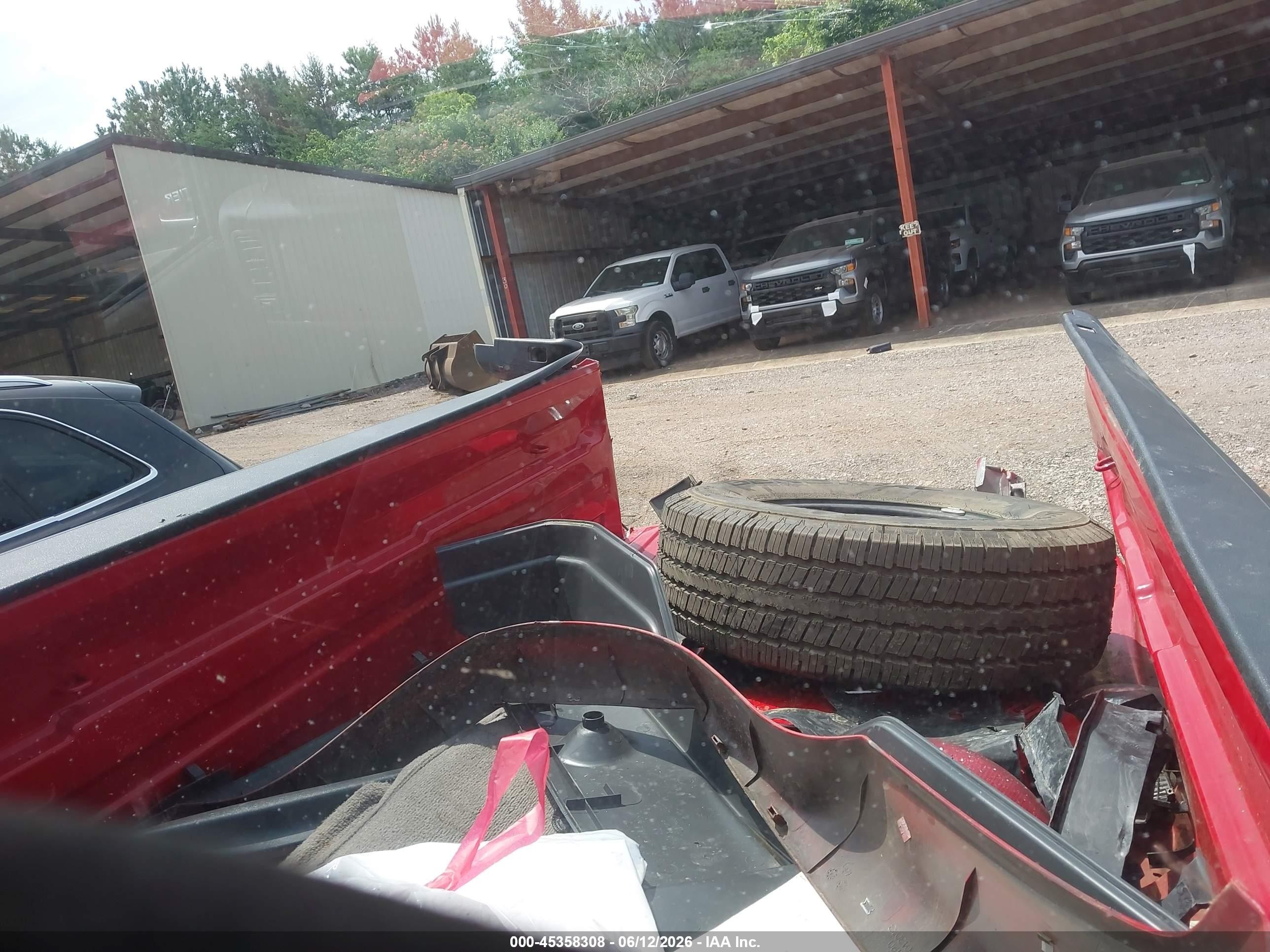 2002 Gmc Sierra 1500 Sle Red vin: 1GTEC14T52Z248752