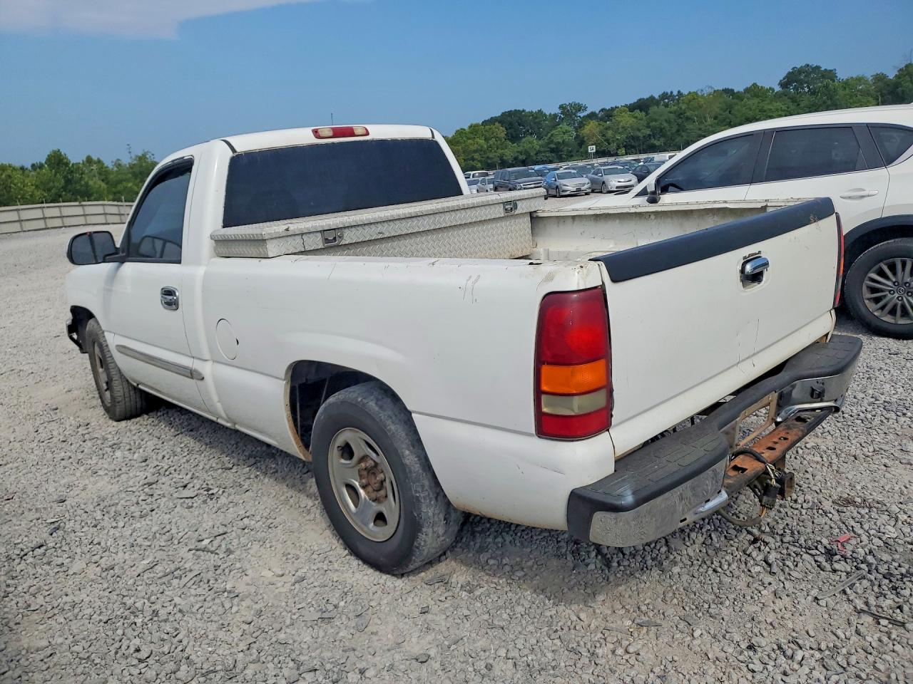 2004 Gmc New Sierra C1500 White vin: 1GTEC14T64Z106123