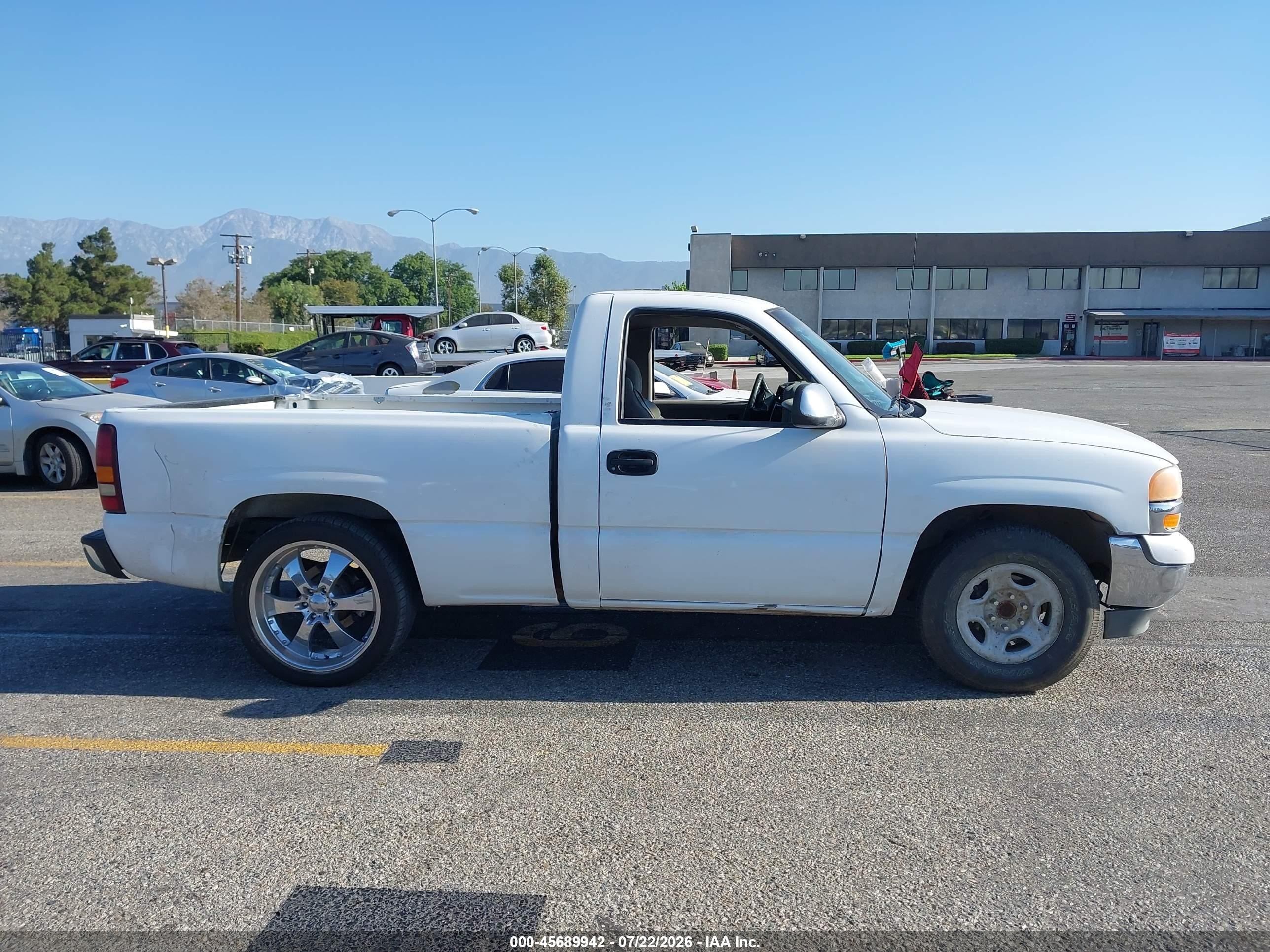 1999 Gmc New Sierra 1500 Sle White vin: 1GTEC14T7XZ530771