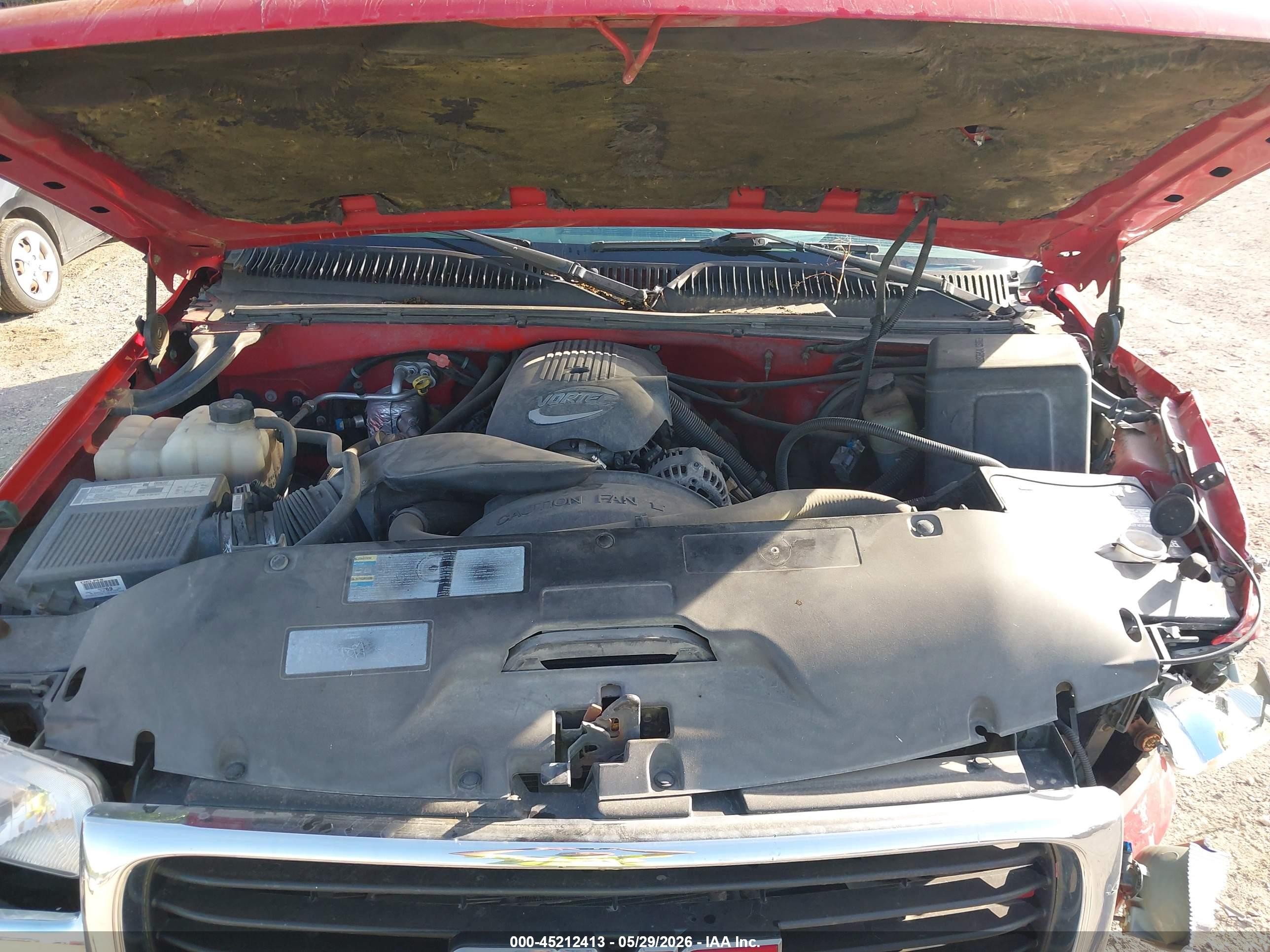 2002 Gmc Sierra 1500 Sle Red vin: 1GTEC14T92Z243375