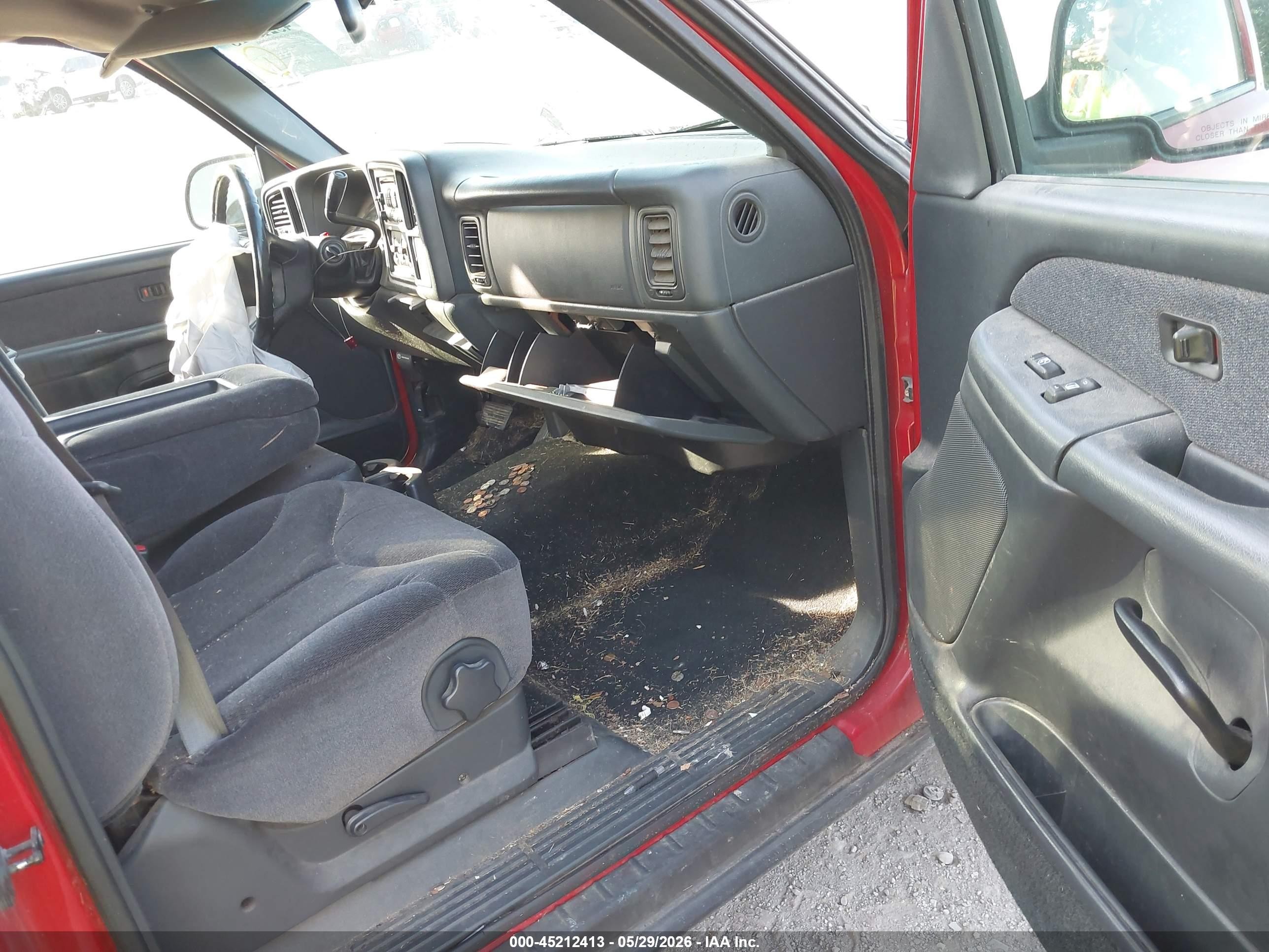 2002 Gmc Sierra 1500 Sle Red vin: 1GTEC14T92Z243375