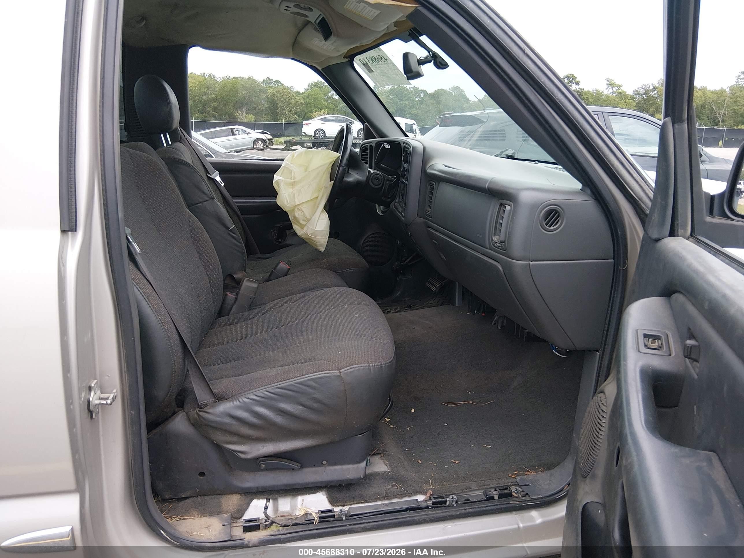 2005 Gmc Sierra 1500 Sle Beige vin: 1GTEC14TX5Z133360