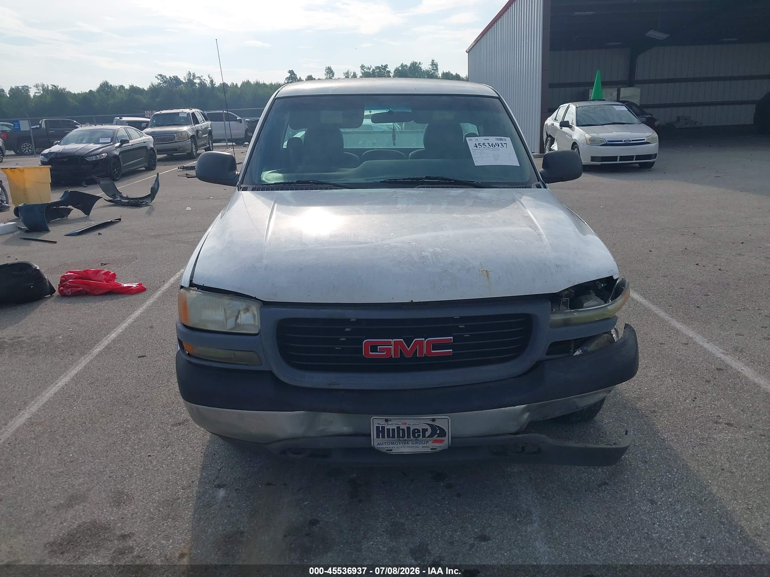 2002 Gmc Sierra 1500 Sierra Ht/sl/sle/standard Белый vin: 1GTEC14V12Z264951