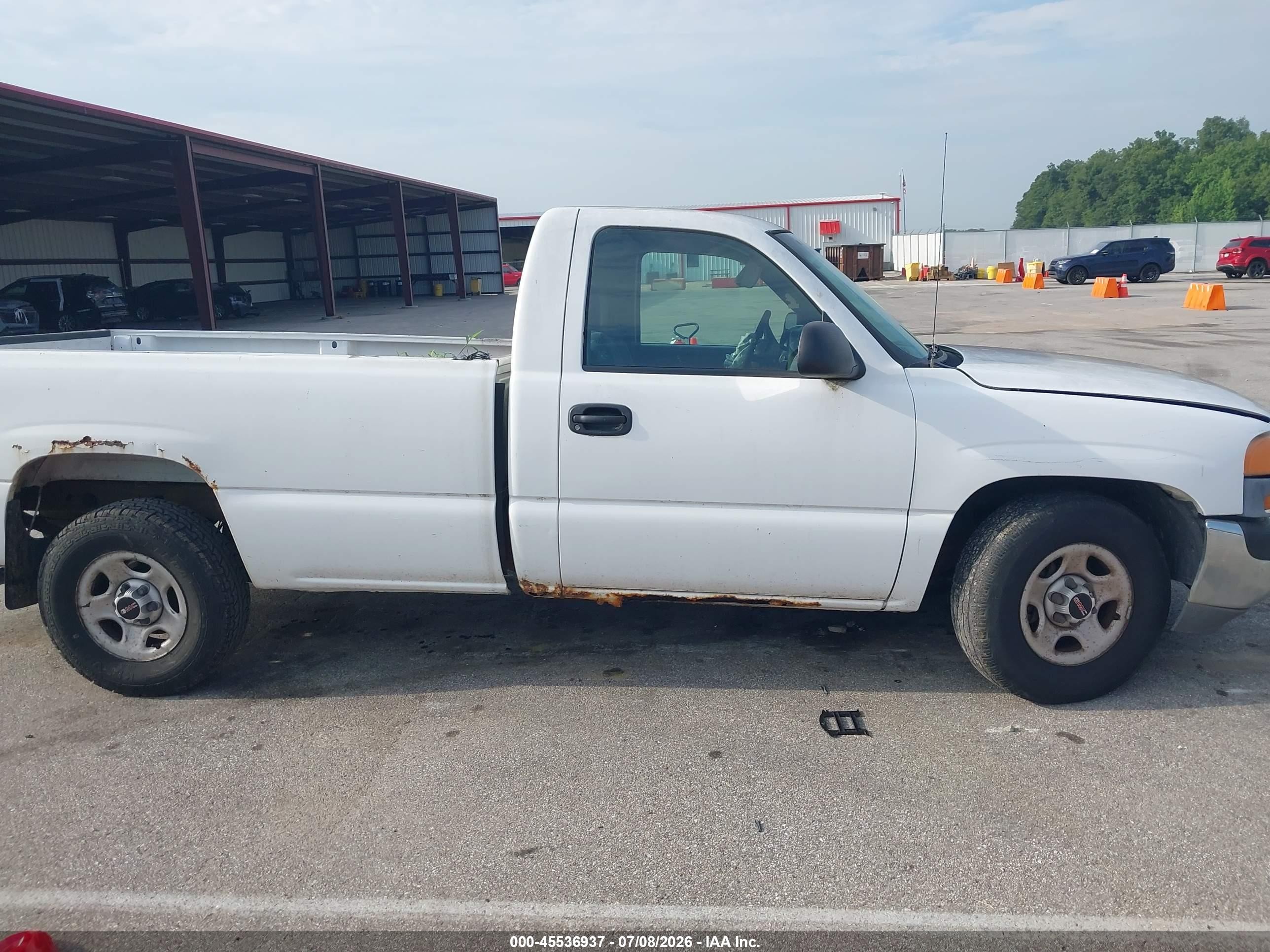 2002 Gmc Sierra 1500 Sierra Ht/sl/sle/standard Белый vin: 1GTEC14V12Z264951