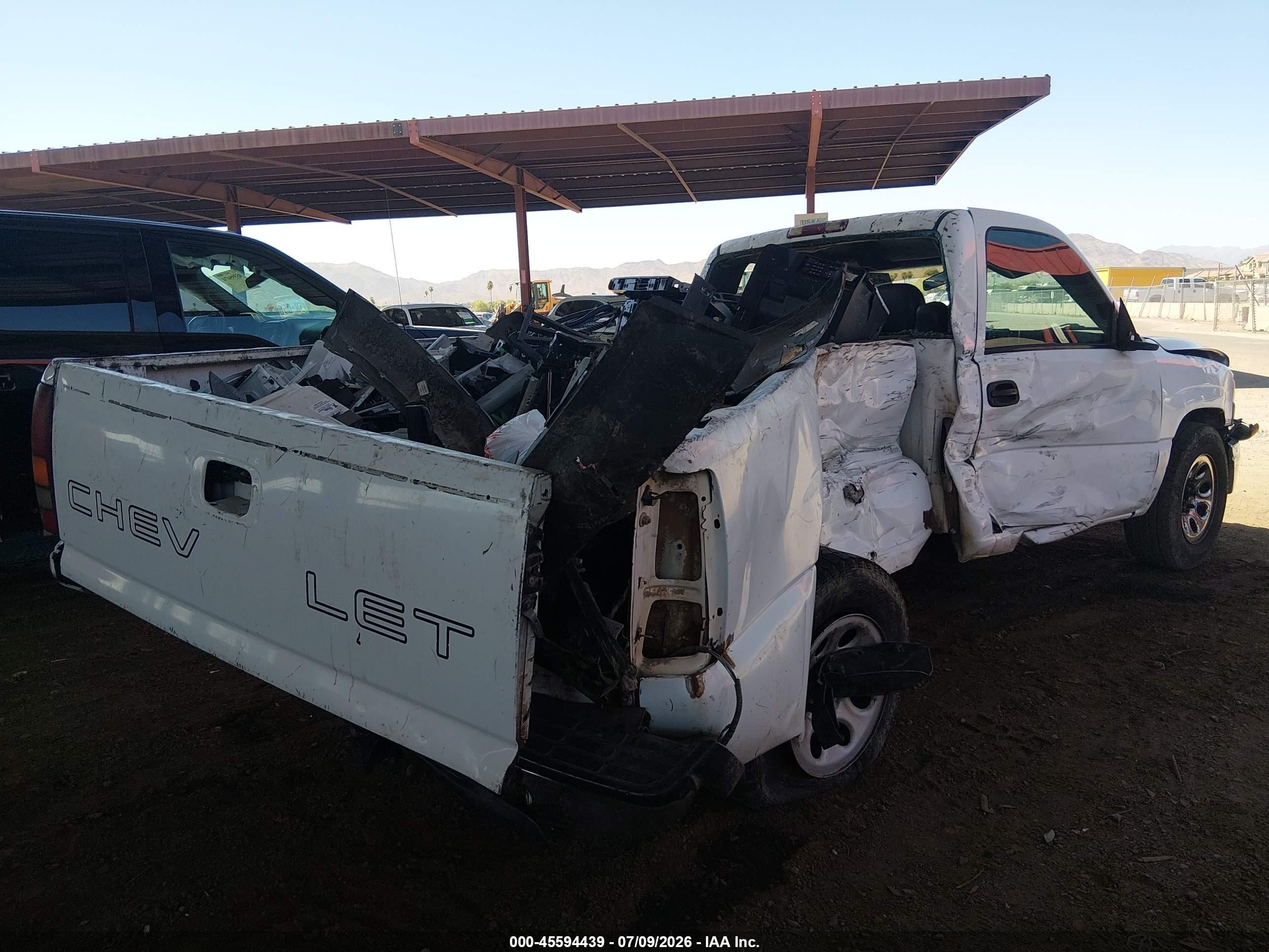 2001 Gmc Sierra 1500 Sl White vin: 1GTEC14V21E900184