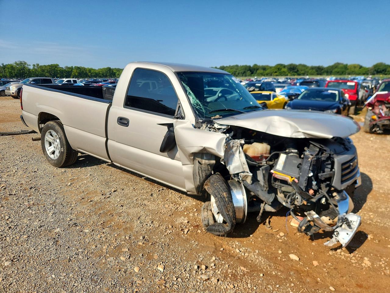 2004 Gmc New Sierra C1500 Silver vin: 1GTEC14V24Z264959