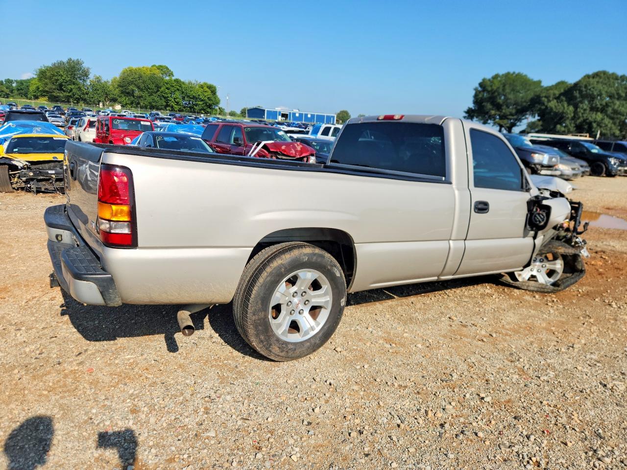 2004 Gmc New Sierra C1500 Silver vin: 1GTEC14V24Z264959