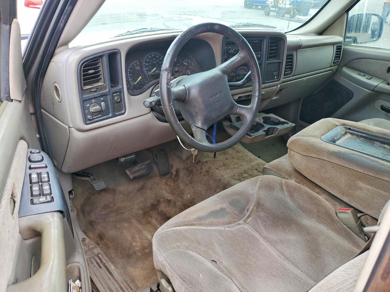 1999 Gmc New Sierra C1500 Серый vin: 1GTEC14V2XZ512471