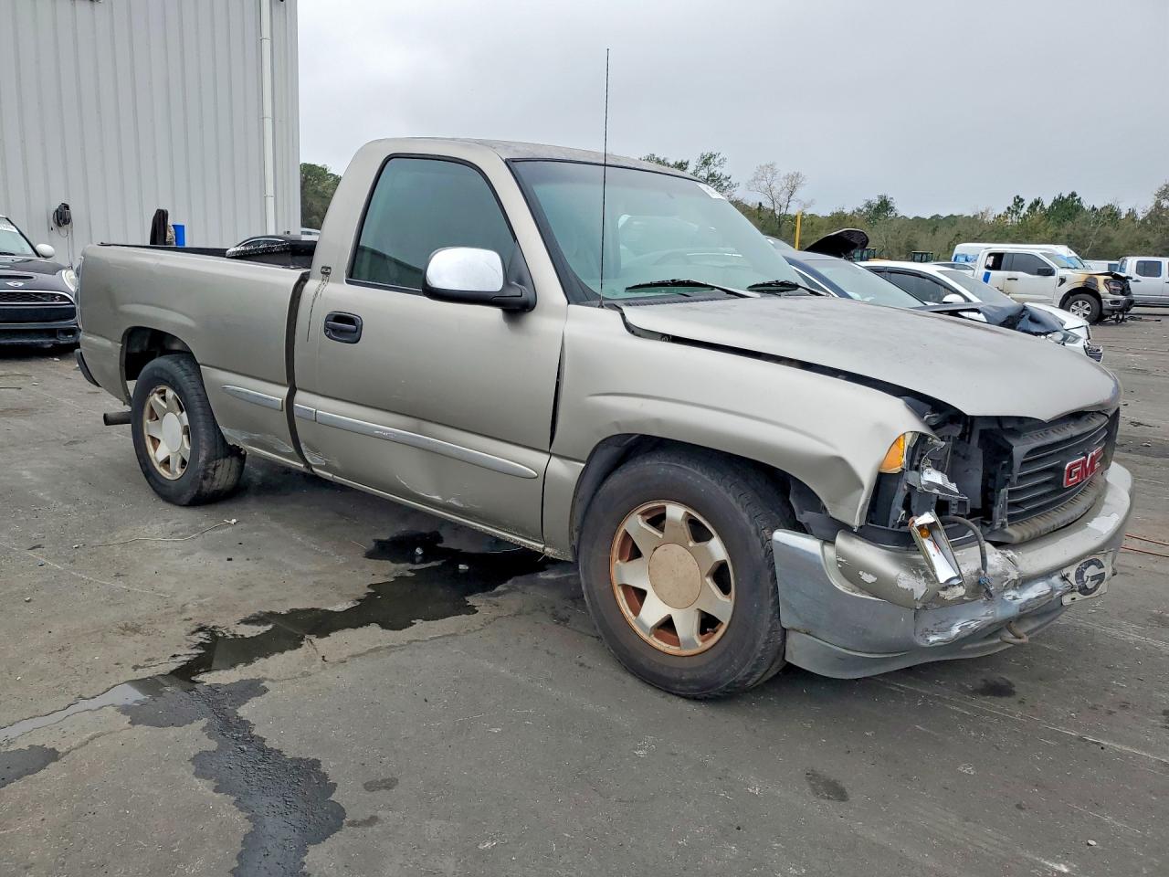 1999 Gmc New Sierra C1500 Серый vin: 1GTEC14V2XZ512471