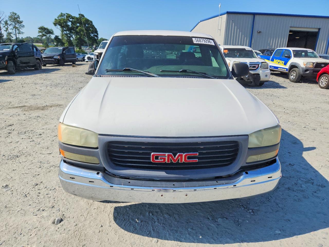 2002 Gmc New Sierra C1500 White vin: 1GTEC14V42Z900892