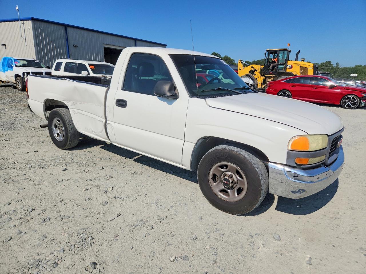 2002 Gmc New Sierra C1500 White vin: 1GTEC14V42Z900892