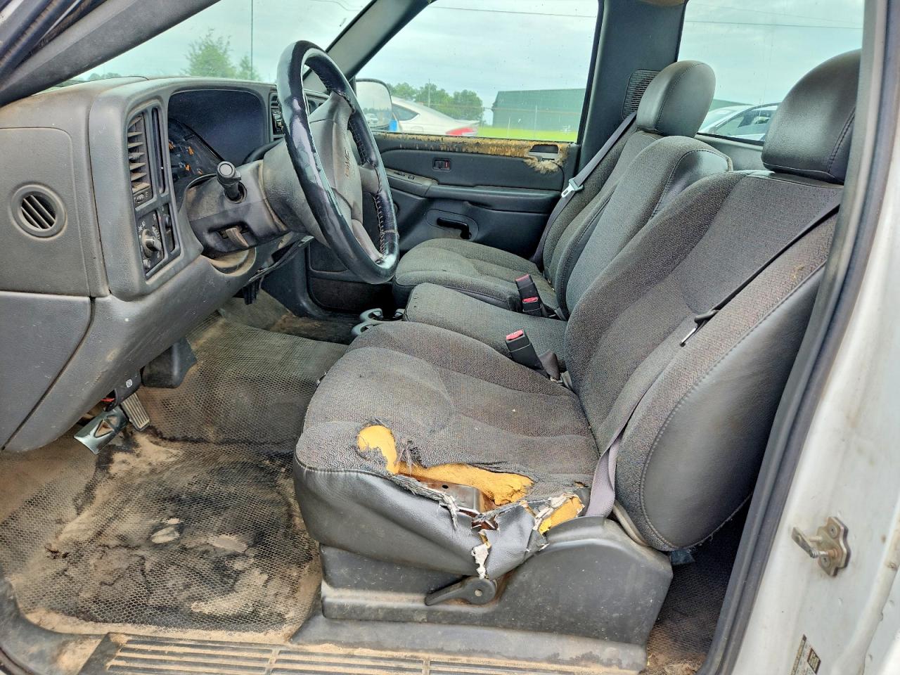 2004 Gmc New Sierra C1500 White vin: 1GTEC14V54Z244687