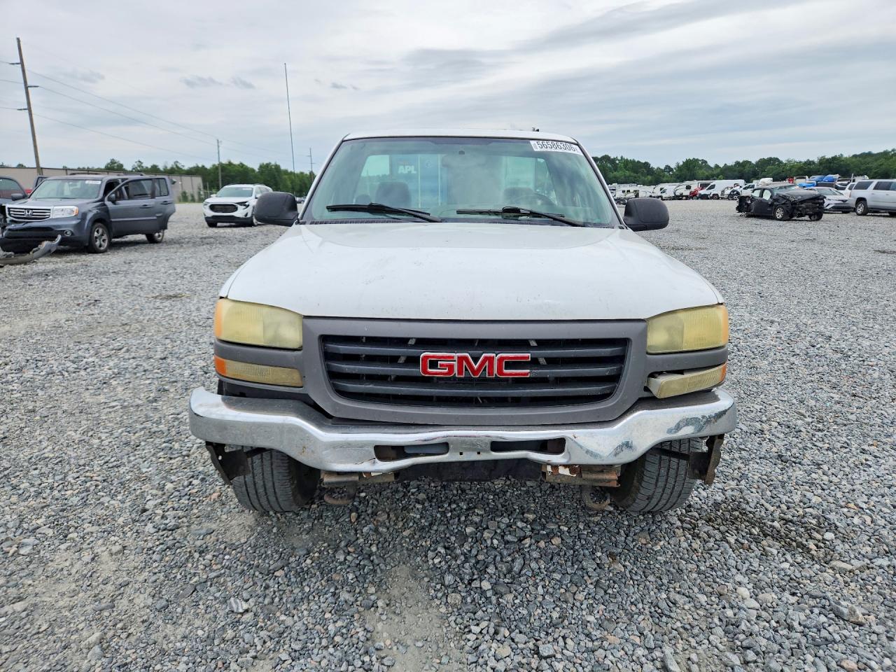 2004 Gmc New Sierra C1500 White vin: 1GTEC14V54Z244687