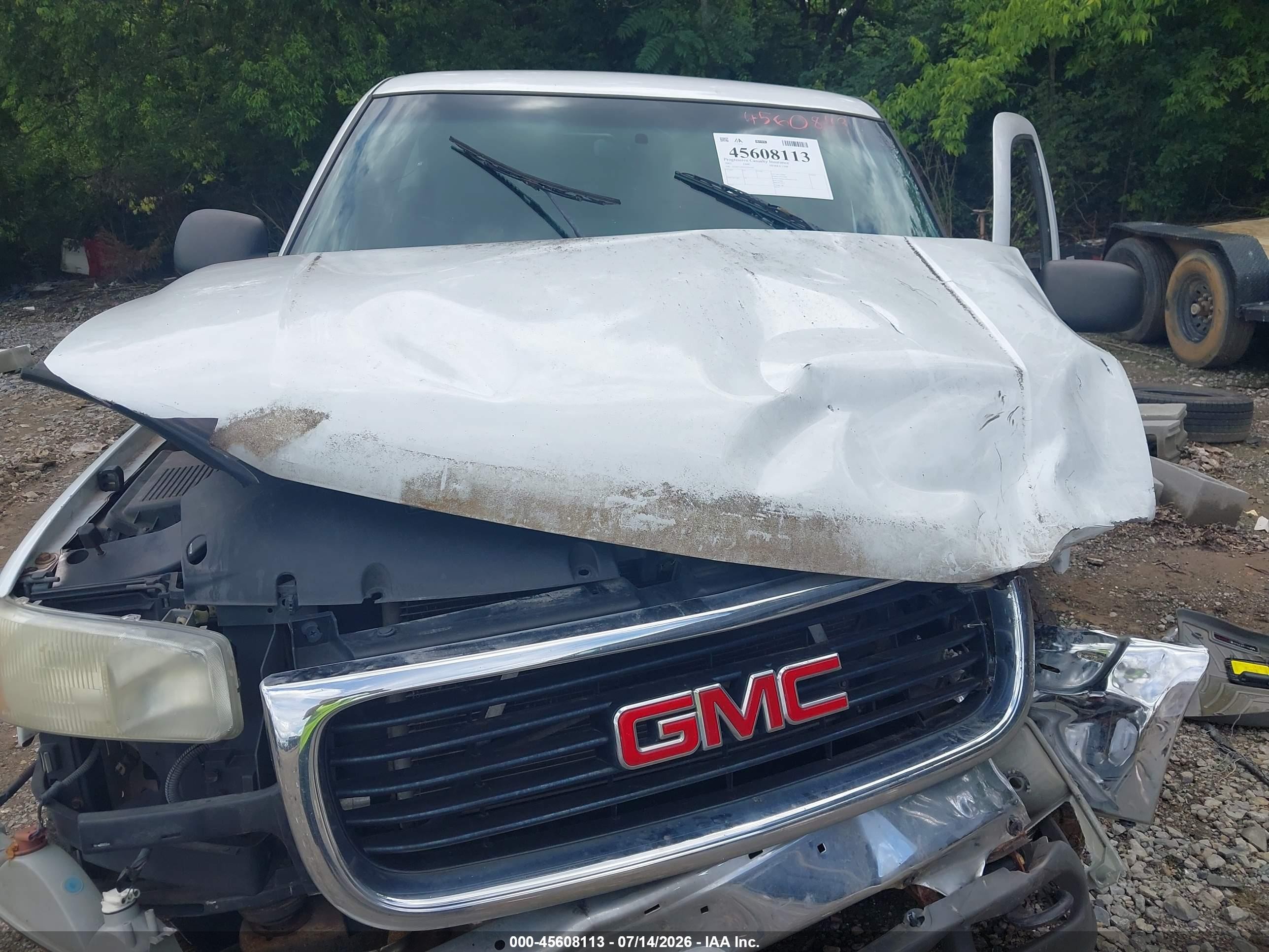 2002 Gmc Sierra 1500 Белый vin: 1GTEC14V62Z265447