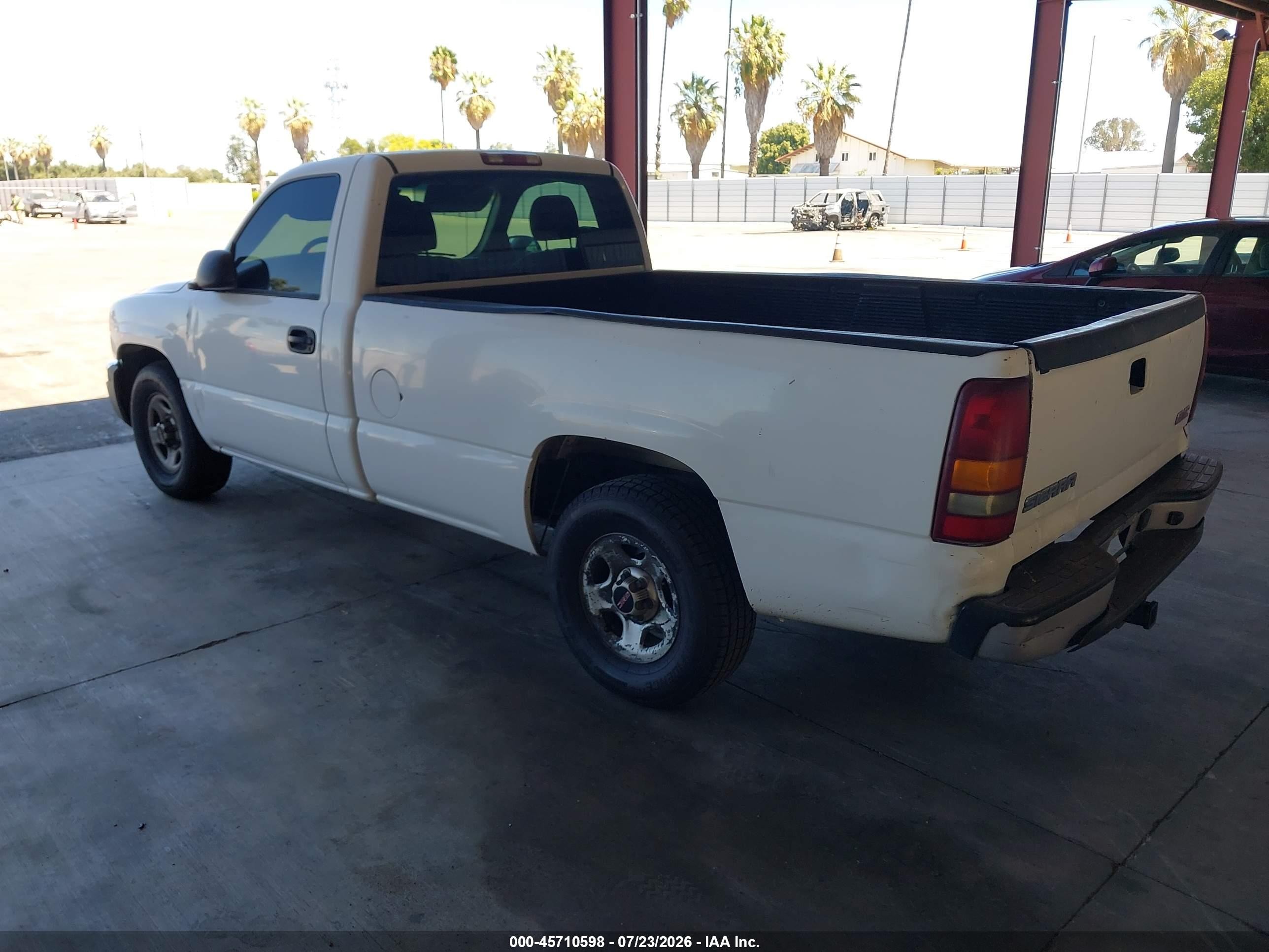 2003 Gmc Sierra 1500 Work Truck Белый vin: 1GTEC14V63Z320917