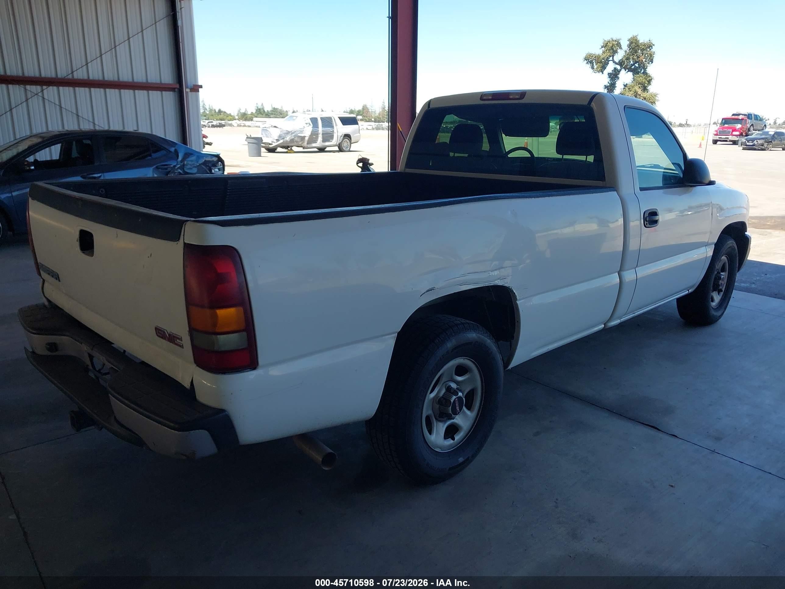 2003 Gmc Sierra 1500 Work Truck Белый vin: 1GTEC14V63Z320917
