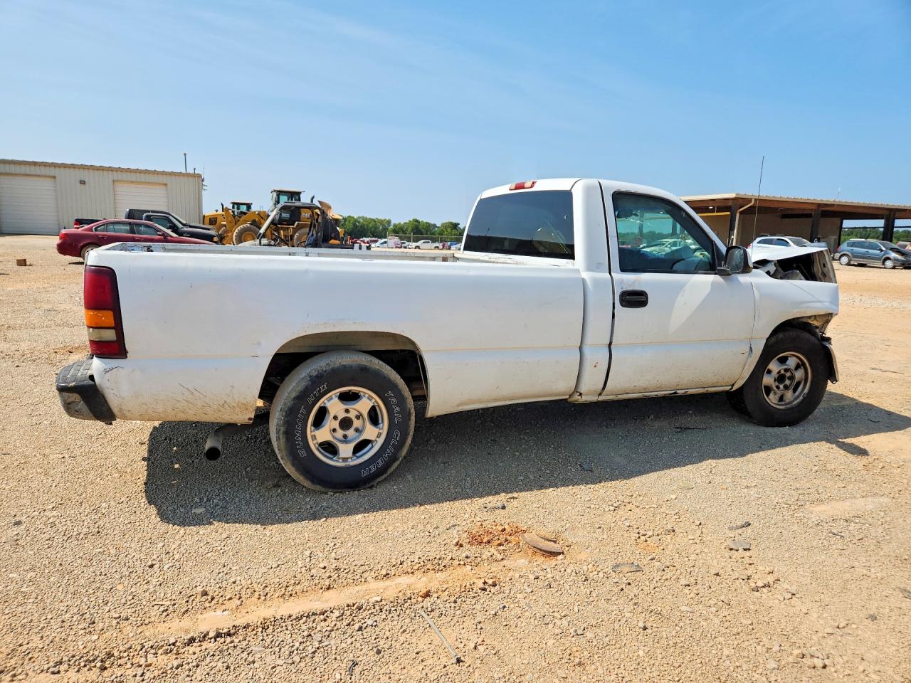 1999 Gmc New Sierra C1500 White vin: 1GTEC14V6XE548381