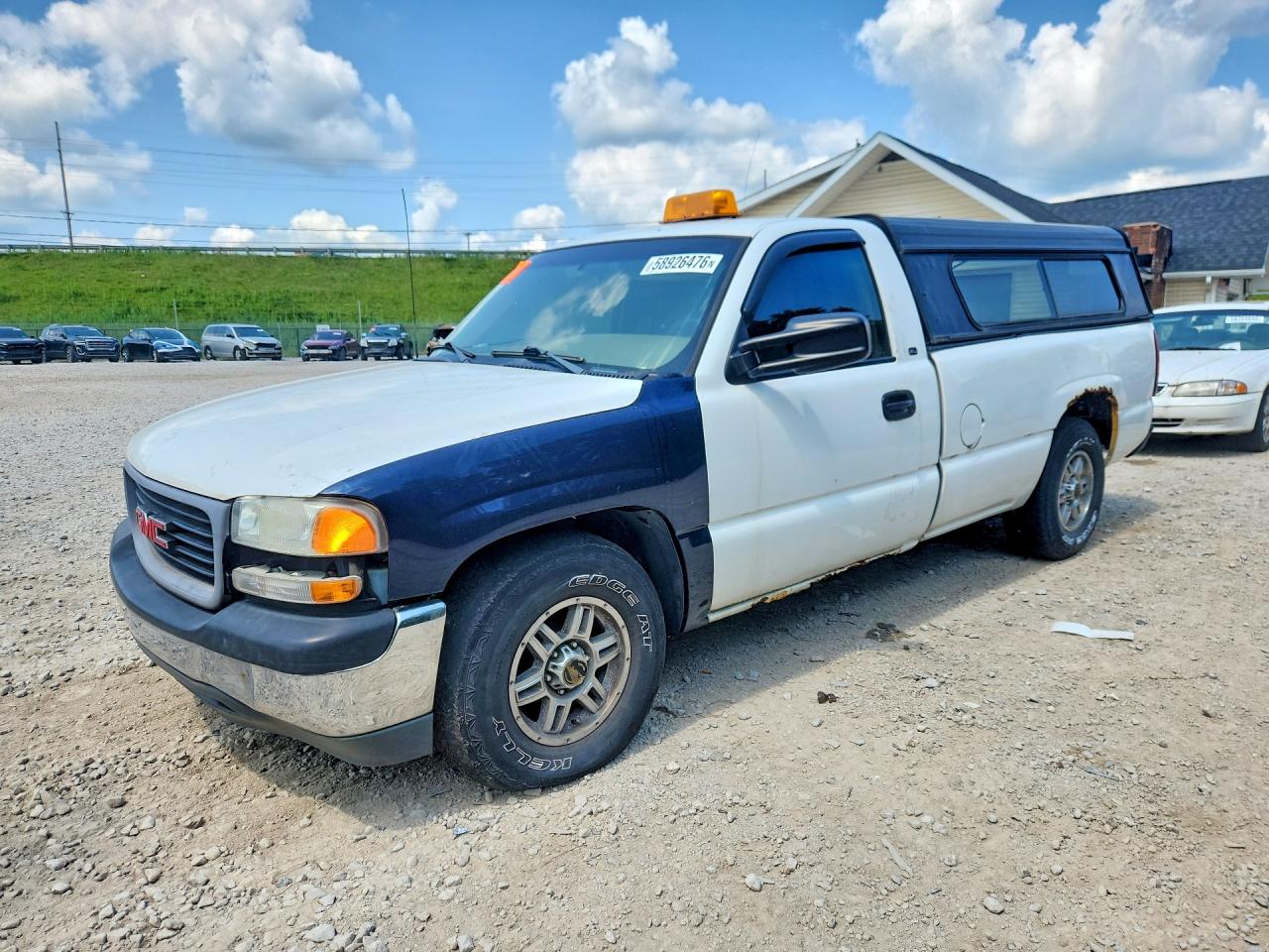 2000 Gmc New Sierra C1500 White vin: 1GTEC14V6YZ300352