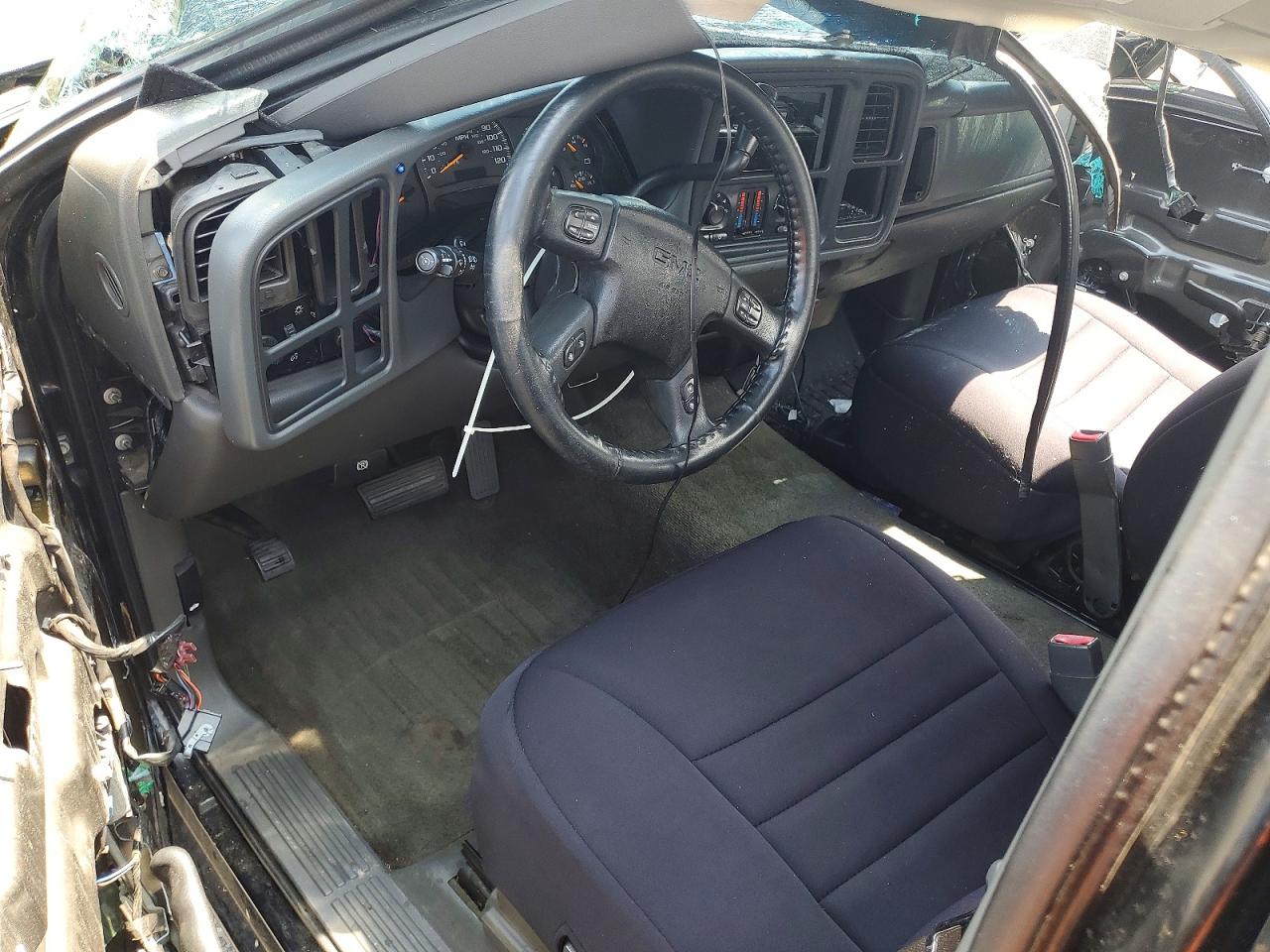 2005 Gmc New Sierra C1500 Black vin: 1GTEC14V75Z264196