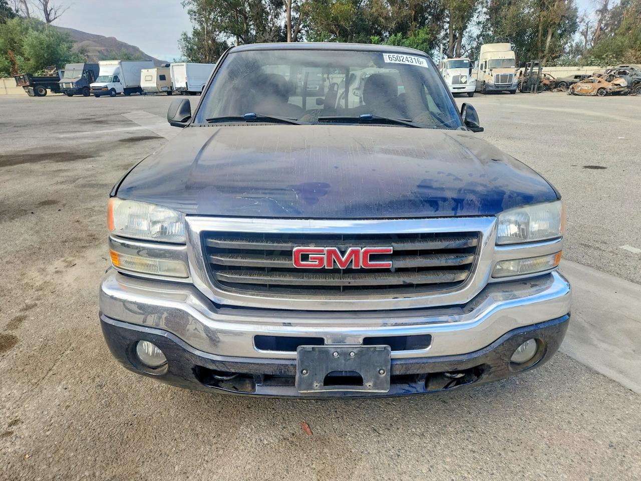 2005 Gmc New Sierra C1500 Blue vin: 1GTEC14V75Z291107