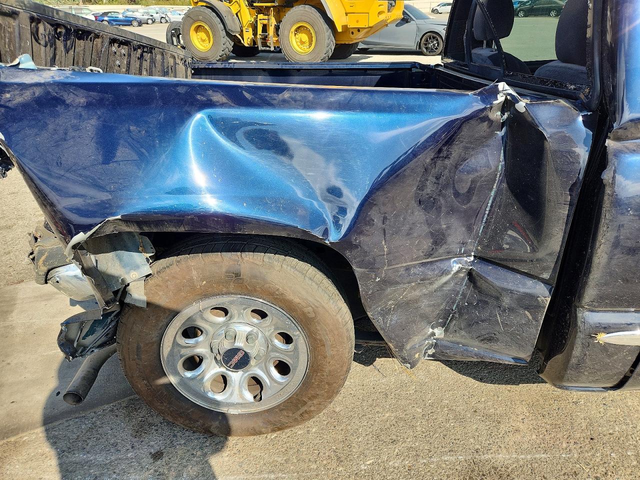 2005 Gmc New Sierra C1500 Blue vin: 1GTEC14V75Z291107
