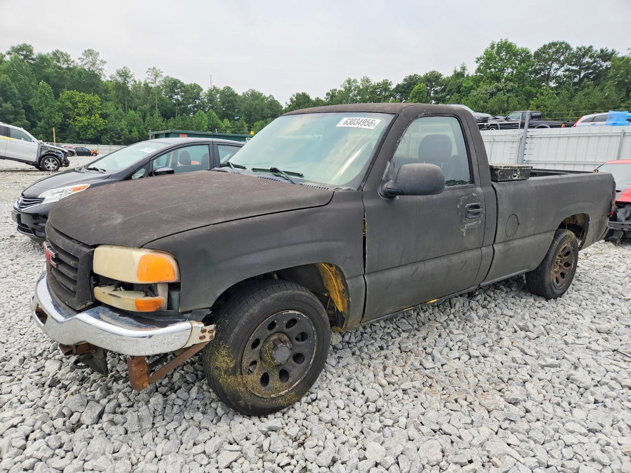 2007 Gmc New Sierra C1500 Classic Black vin: 1GTEC14V77Z114642