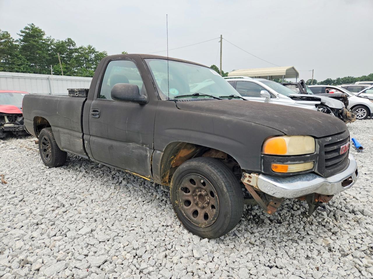 2007 Gmc New Sierra C1500 Classic Black vin: 1GTEC14V77Z114642