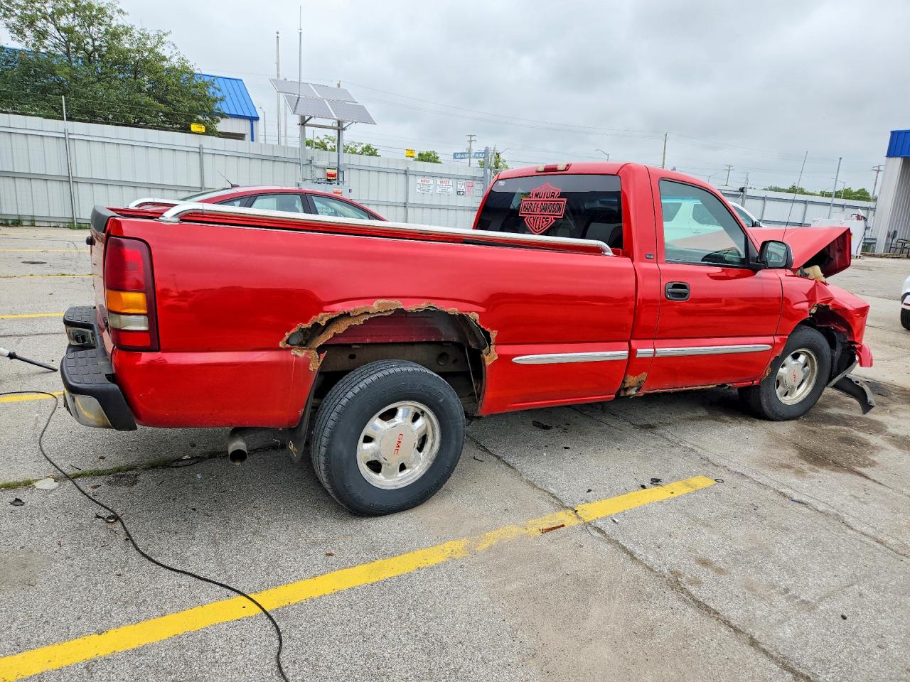 2002 Gmc New Sierra C1500 Red vin: 1GTEC14V82Z316656