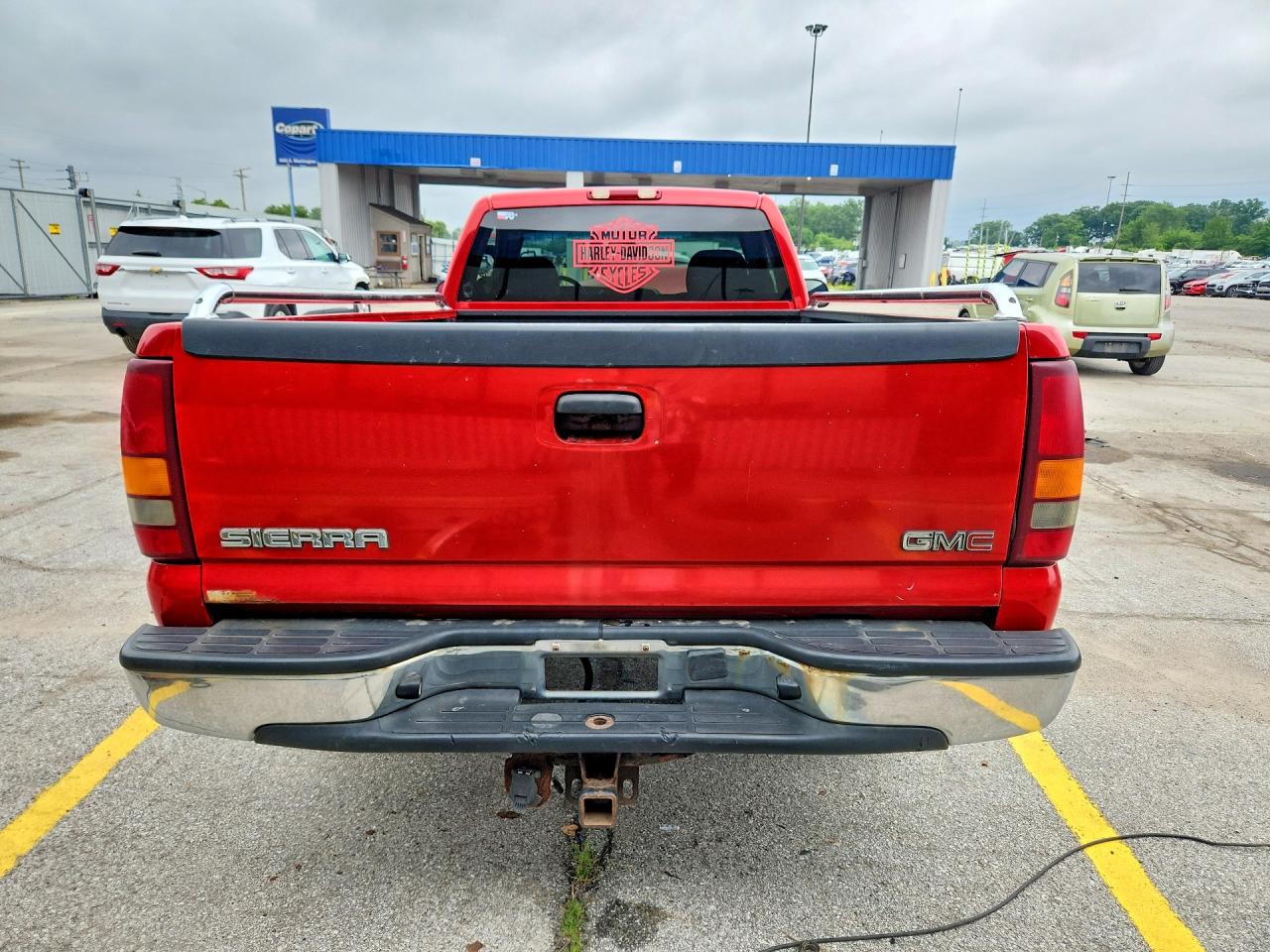 2002 Gmc New Sierra C1500 Red vin: 1GTEC14V82Z316656